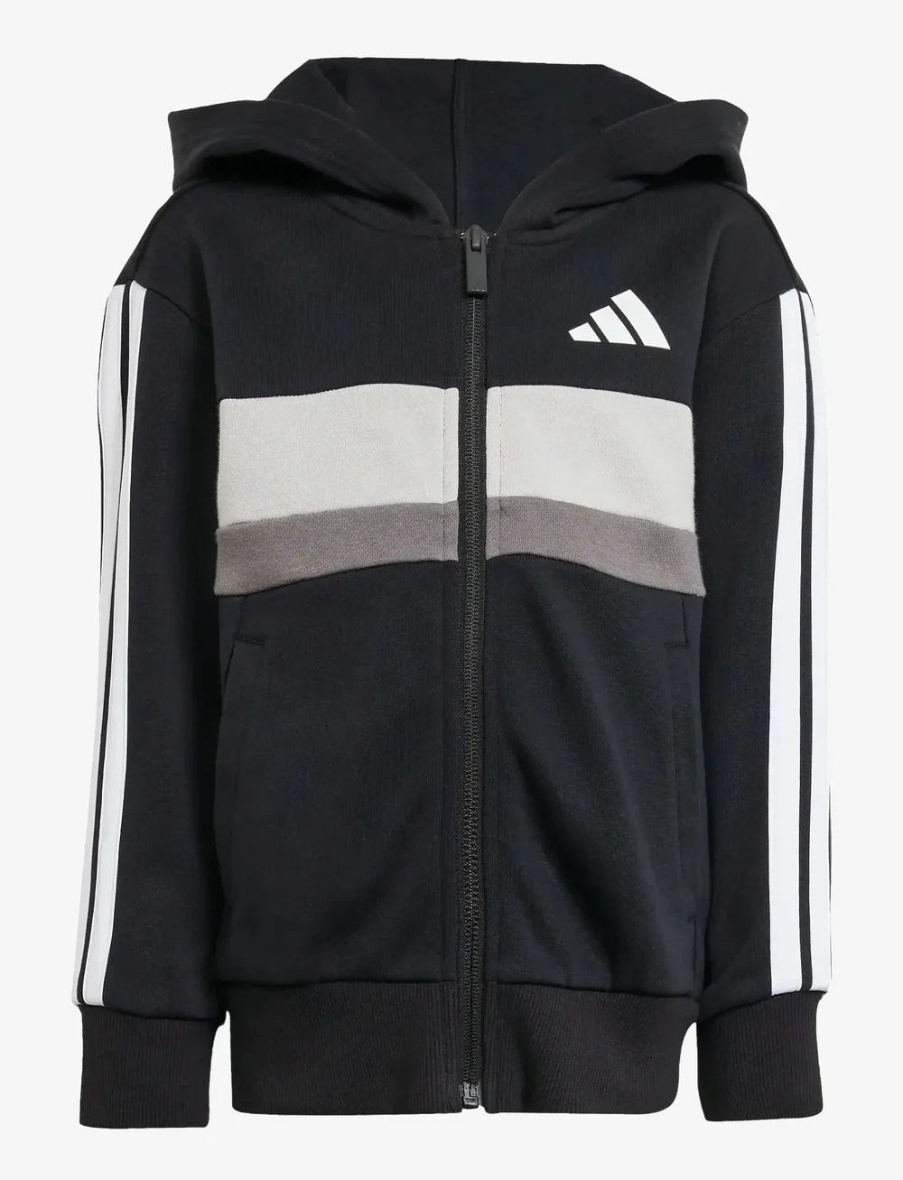 adidas Sportswear - LK 3S TIB FL TS - treniņtērpi un divdaļīgi komplekti - black/white/gretwo - 2