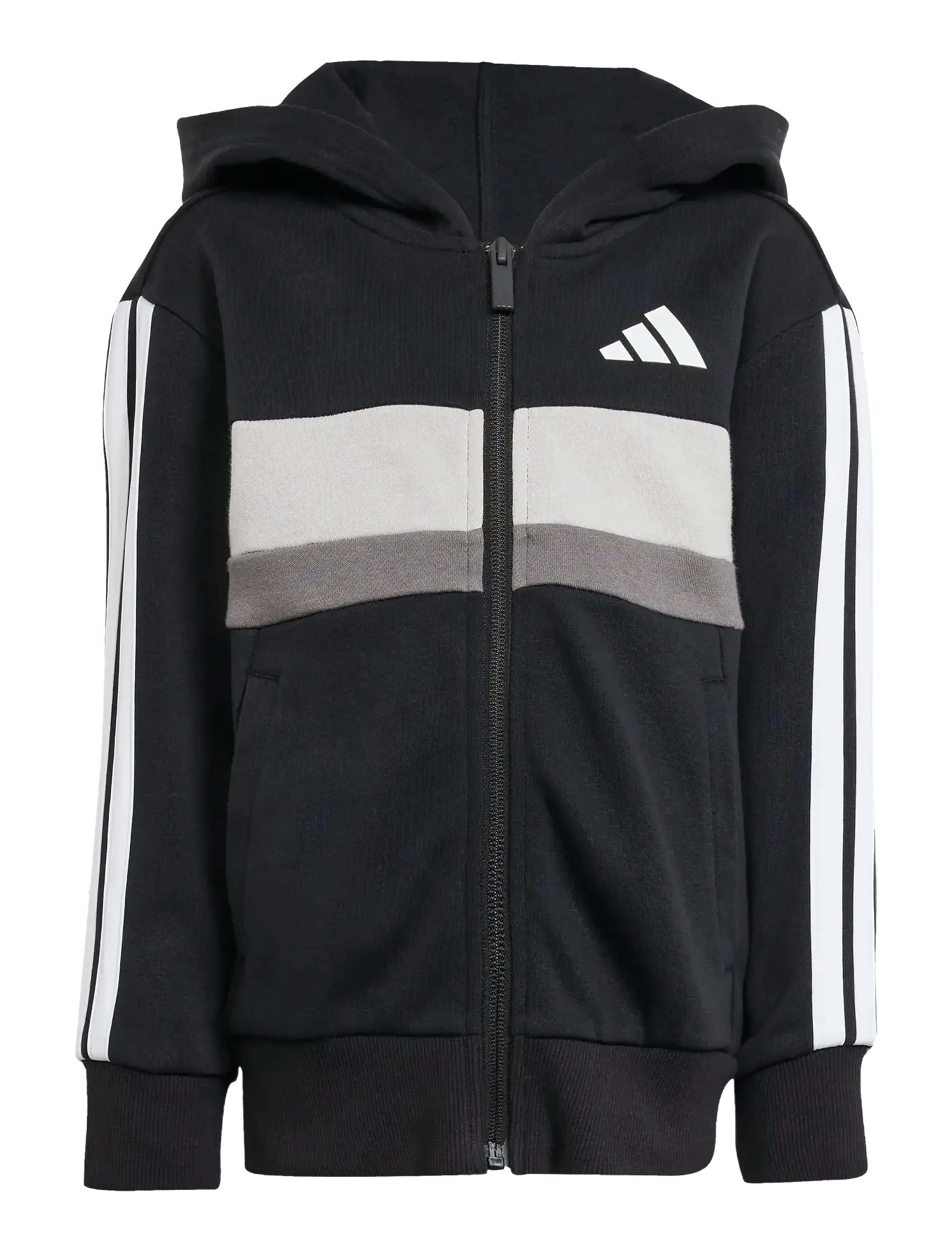 adidas Sportswear - LK 3S TIB FL TS - joggingsæt & matchende sæt - black/white/gretwo - 2