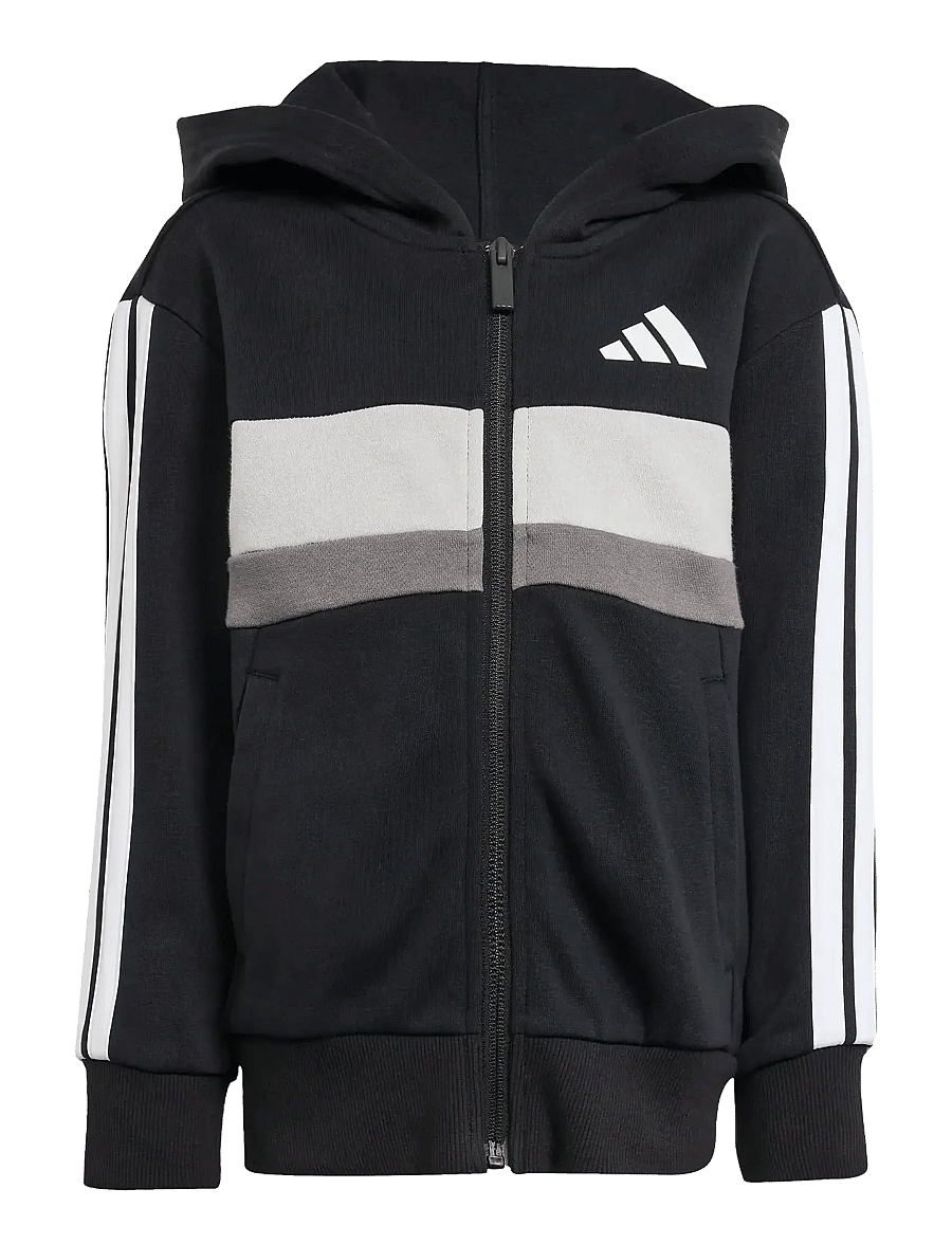 adidas Sportswear - LK 3S TIB FL TS - joggingsæt & matchende sæt - black/white/gretwo - 2