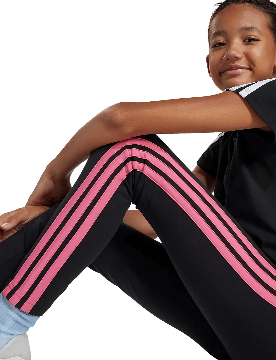 adidas Sportswear - JG 3S LEG 230 - leggings - black/pnkfus - 2