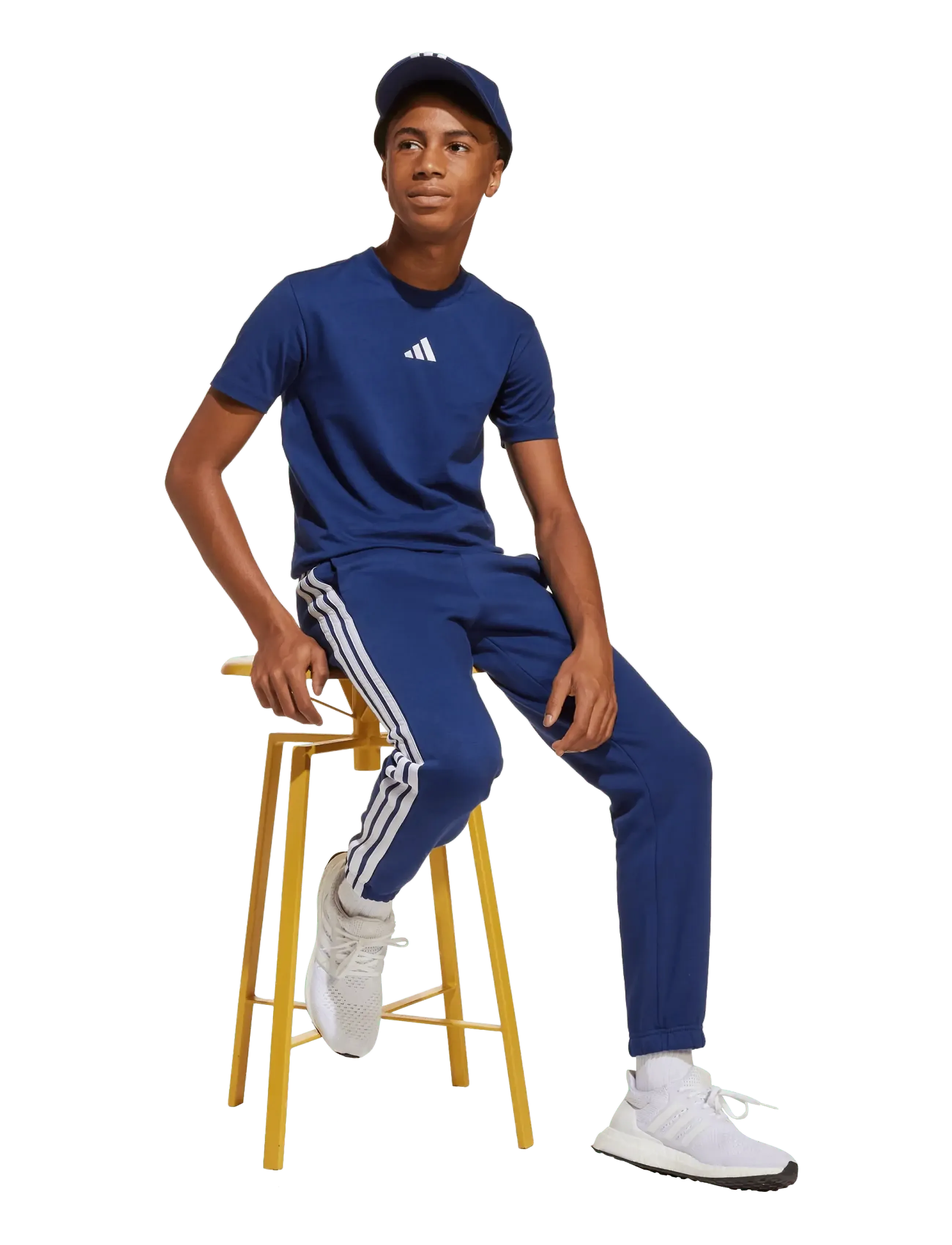 adidas Sportswear J 3S Fl Pt 280, 140, Blue, Underdele > Joggingbukser, Børn