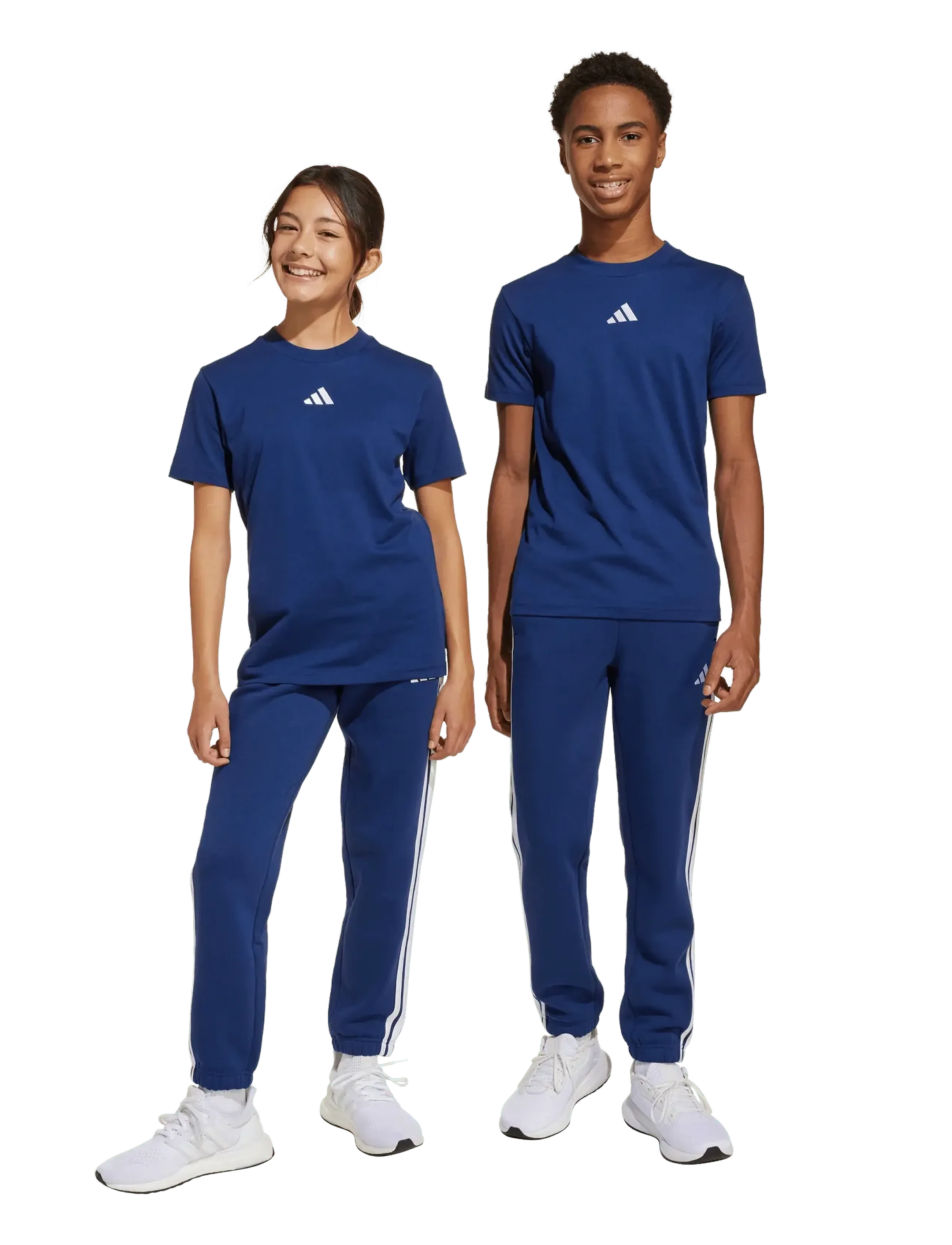 adidas Sportswear - J 3S FL PT 280 - træningsbukser - dkblue/white - 2