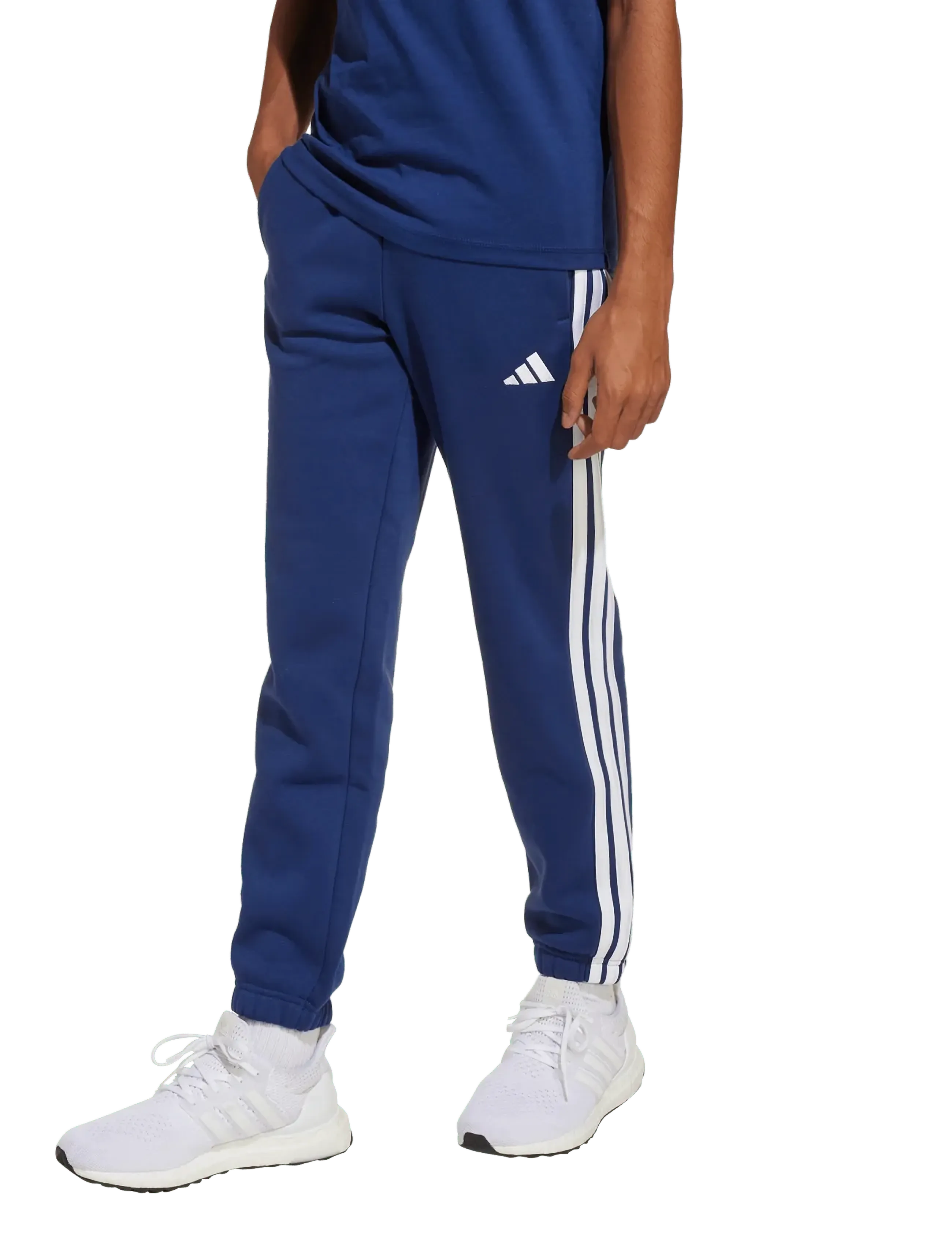 adidas Sportswear - J 3S FL PT 280 - træningsbukser - dkblue/white - 3