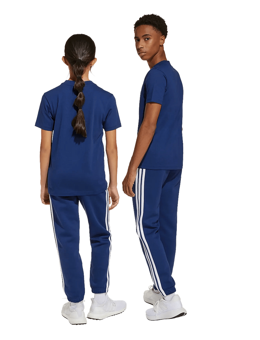 adidas Sportswear - J 3S FL PT 280 - dressipüksid - dkblue/white - 5
