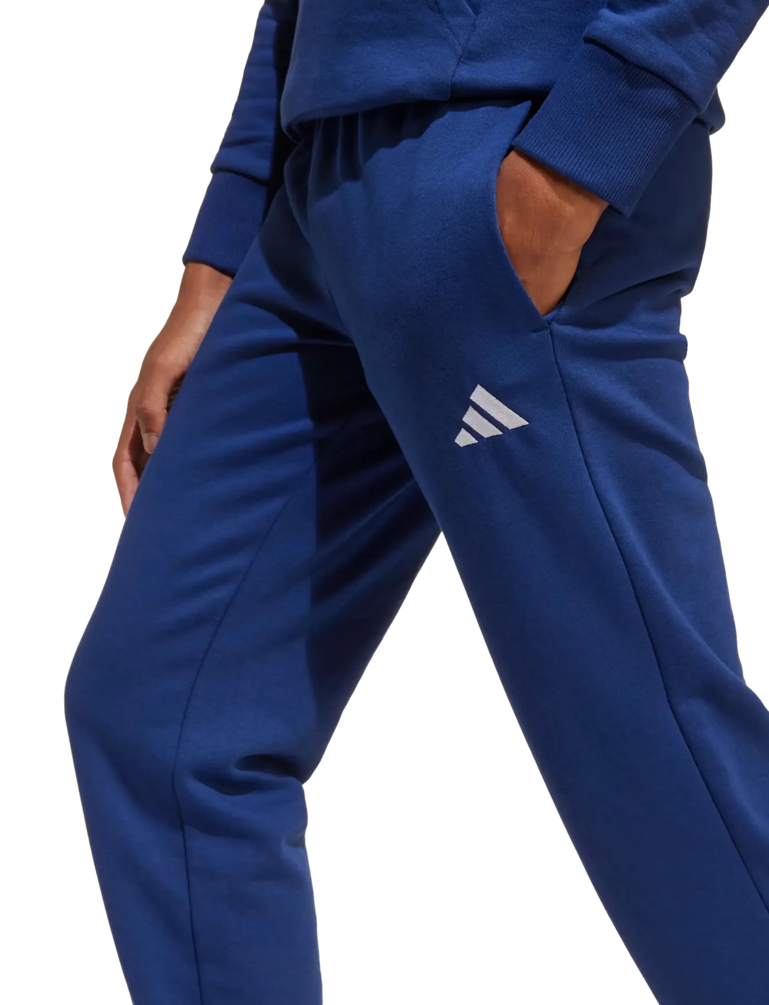 adidas Sportswear - J SL  FL PT 225 - træningsbukser - dkblue/white - 5