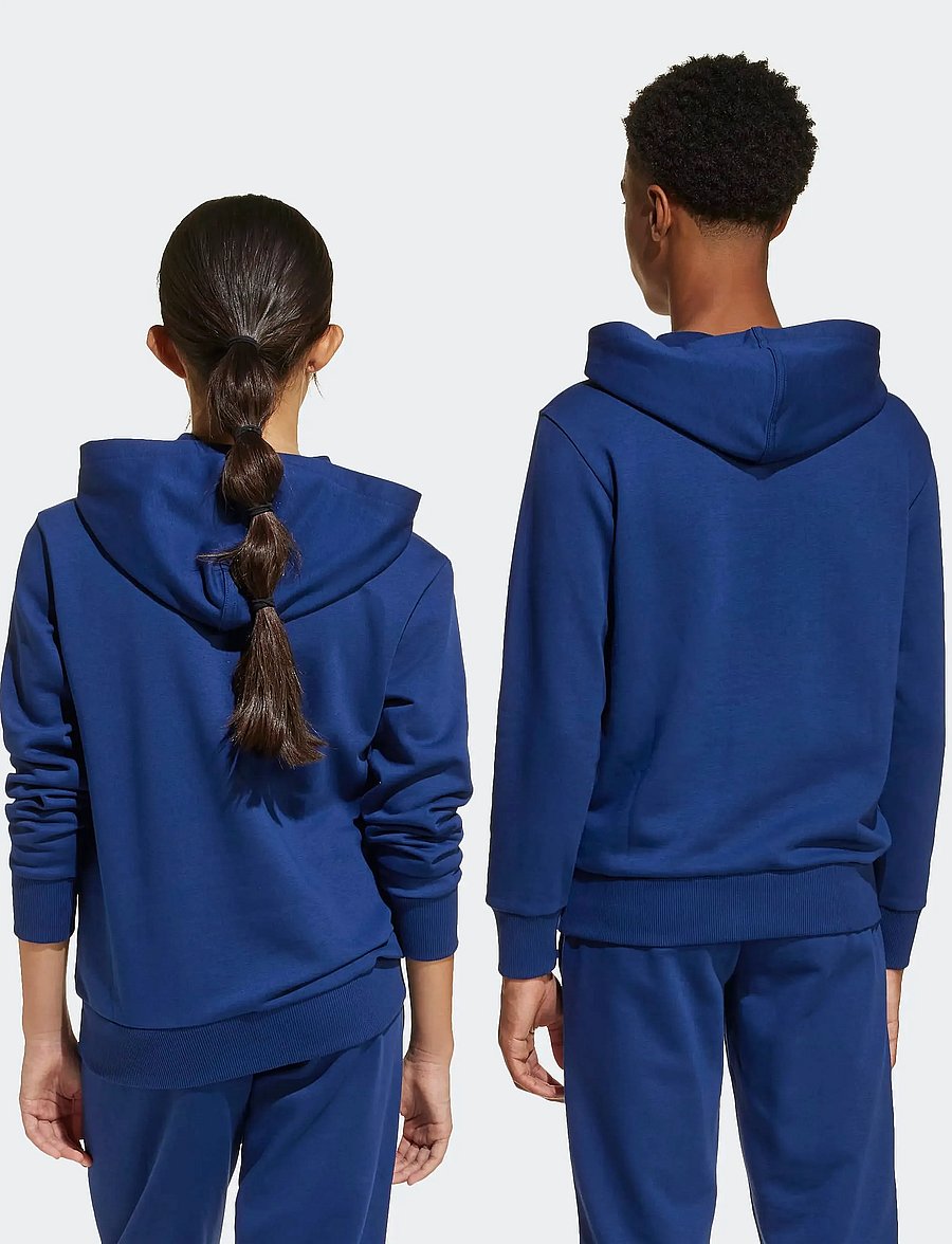 adidas Sportswear - J SL FL HD 225 - huvtröjor - dkblue/white - 3