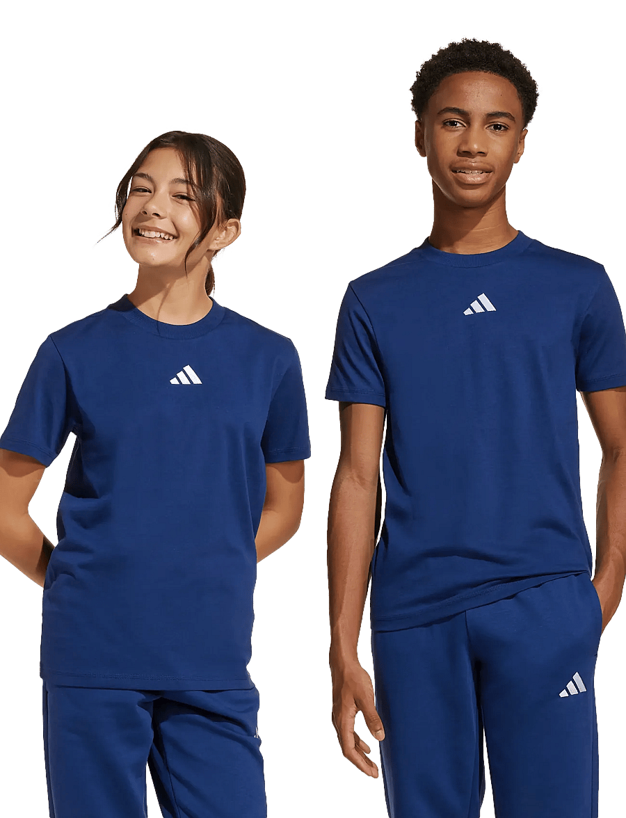 adidas Sportswear - J SL TEE 160 - kortärmade t-shirts - dkblue/white - 2