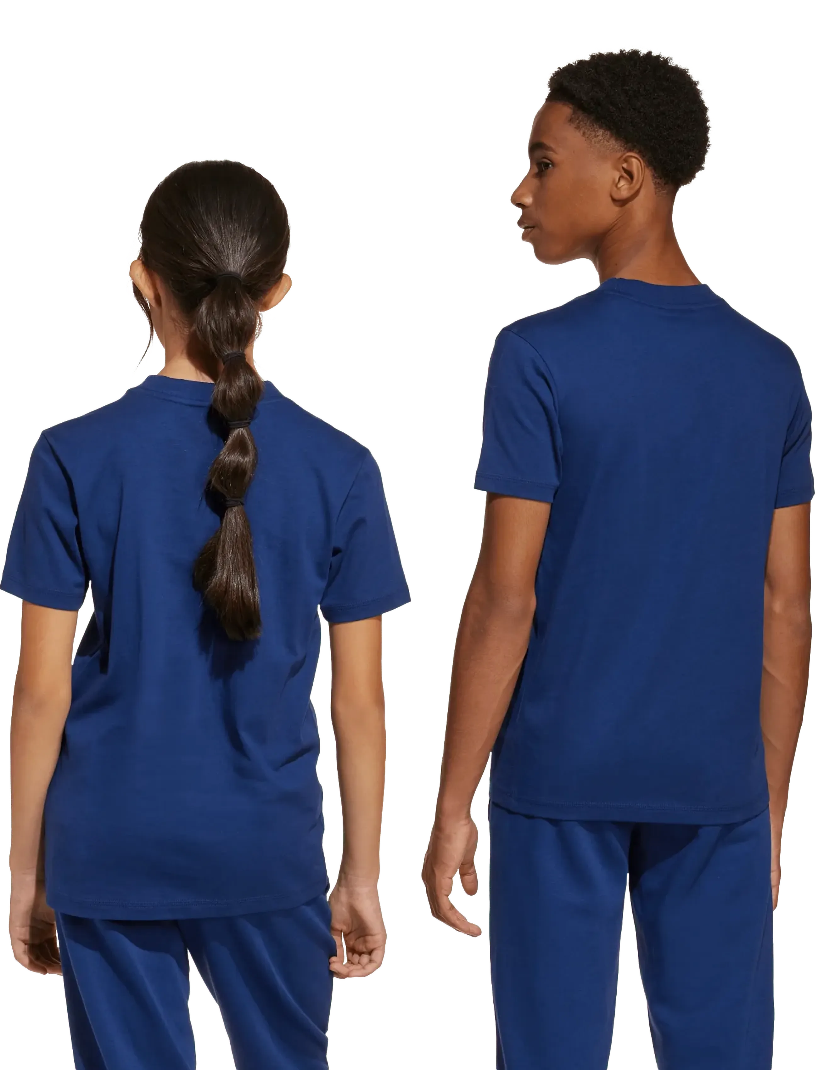 adidas Sportswear - J SL TEE 160 - kurzärmelig - dkblue/white - 3