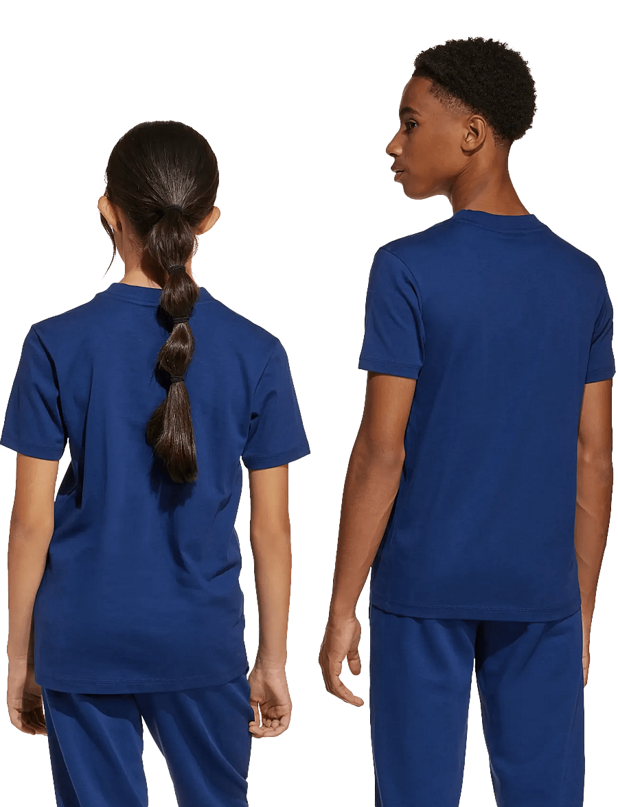 adidas Sportswear - J SL TEE 160 - kortärmade t-shirts - dkblue/white - 3
