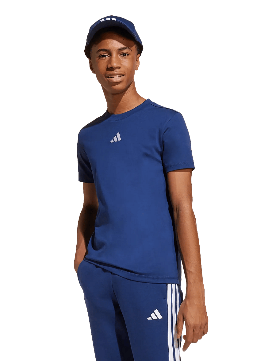 adidas Sportswear - J SL TEE 160 - kortärmade t-shirts - dkblue/white - 4
