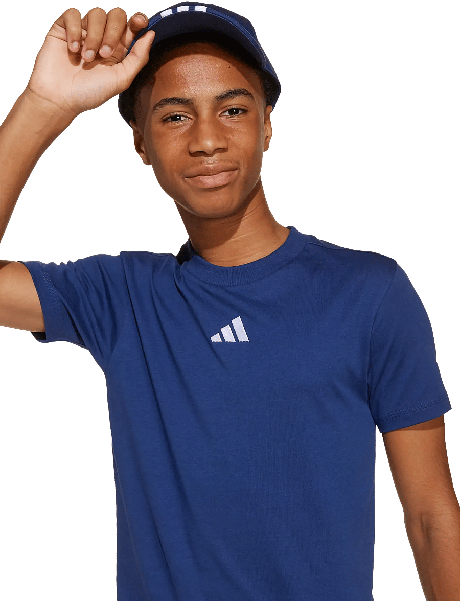 adidas Sportswear - J SL TEE 160 - kortärmade t-shirts - dkblue/white - 5