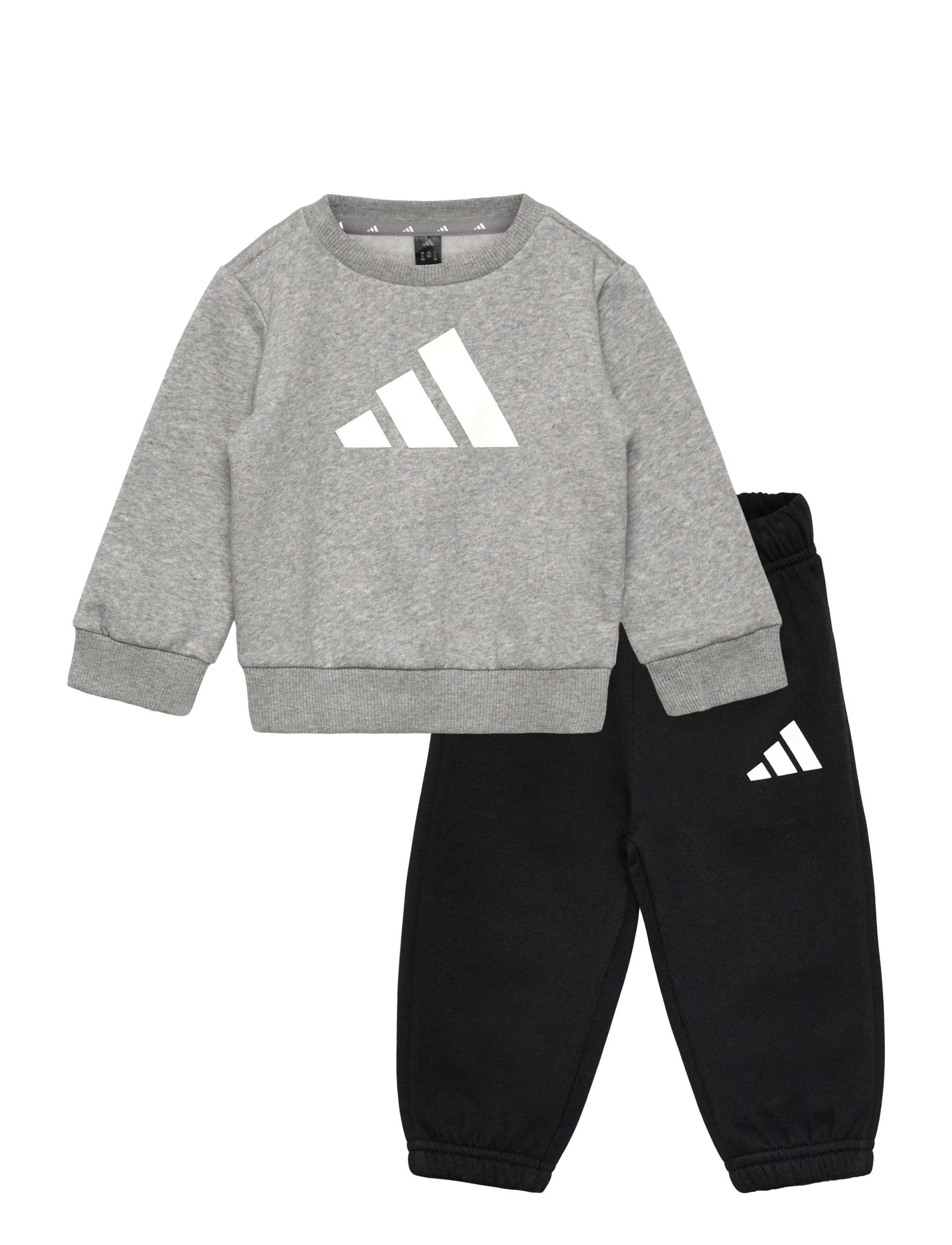 adidas Sportswear I BL FL JOG 240 - Tracksuits - MGREYH/WHITE / grey