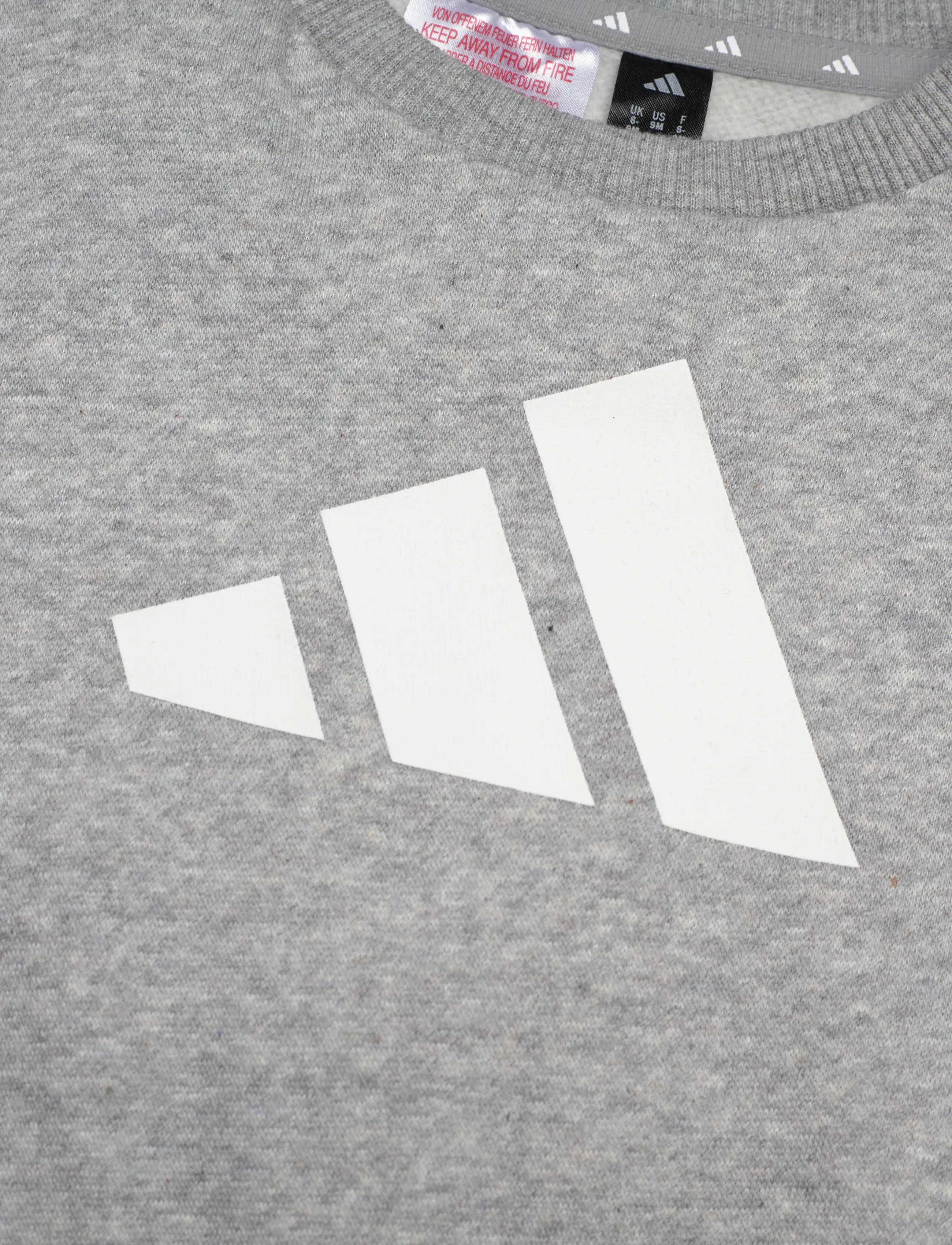 adidas Sportswear - I BL FL JOG 240 - joggingsæt & matchende sæt - mgreyh/white - 4
