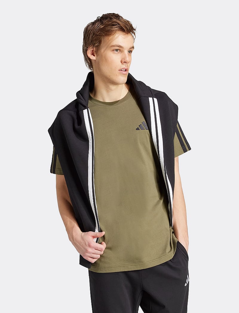 adidas Sportswear - M 3S SJ T - t-shirts - olistr - 0