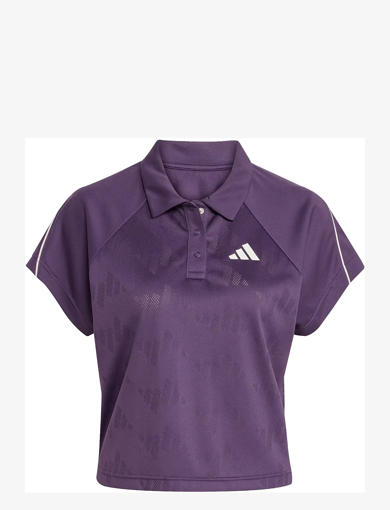 adidas Sportswear - W STA SEAS TOP - aurplu/owhite - 1