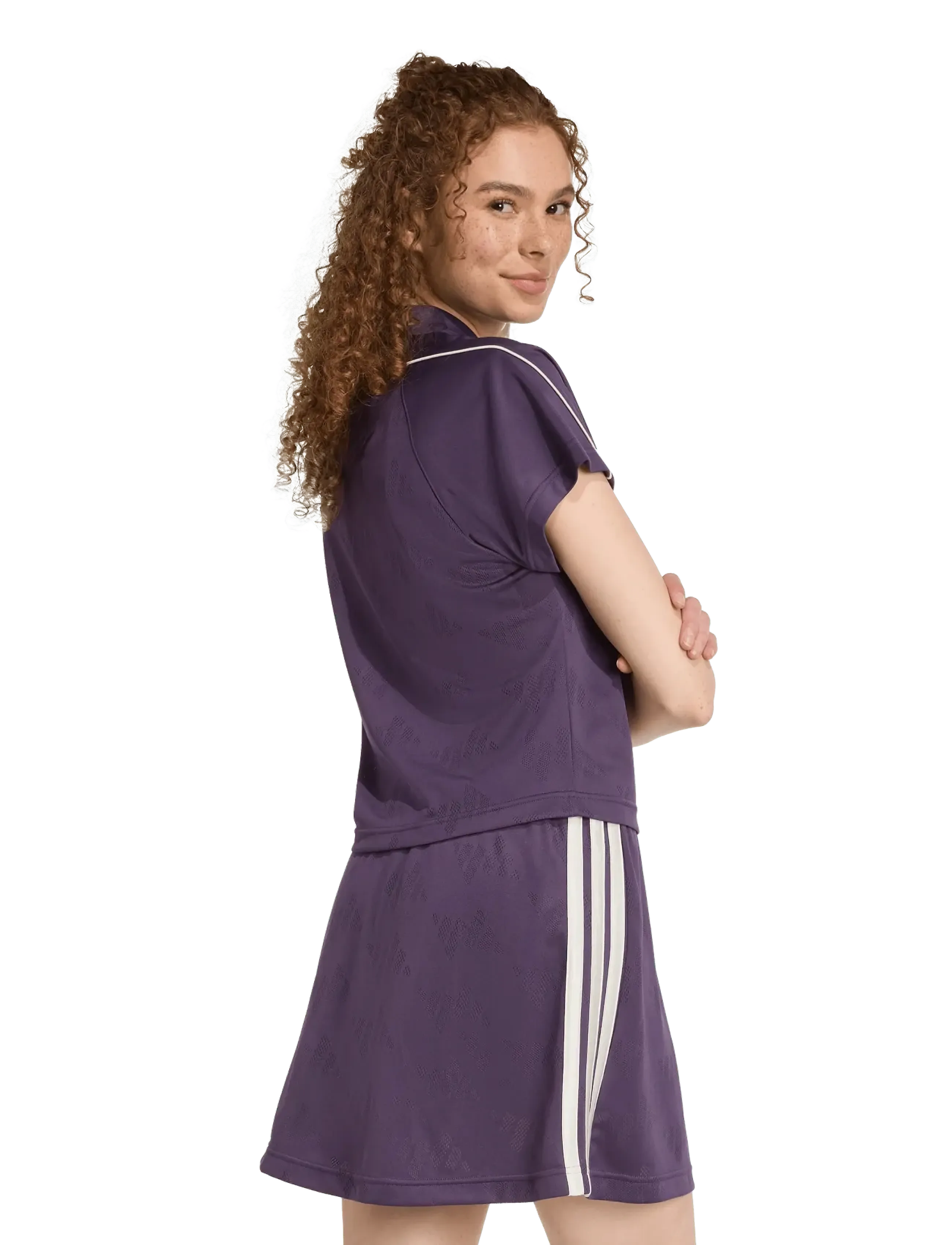 adidas Sportswear - W STA SEAS TOP - oberteile & t-shirts - aurplu/owhite - 2