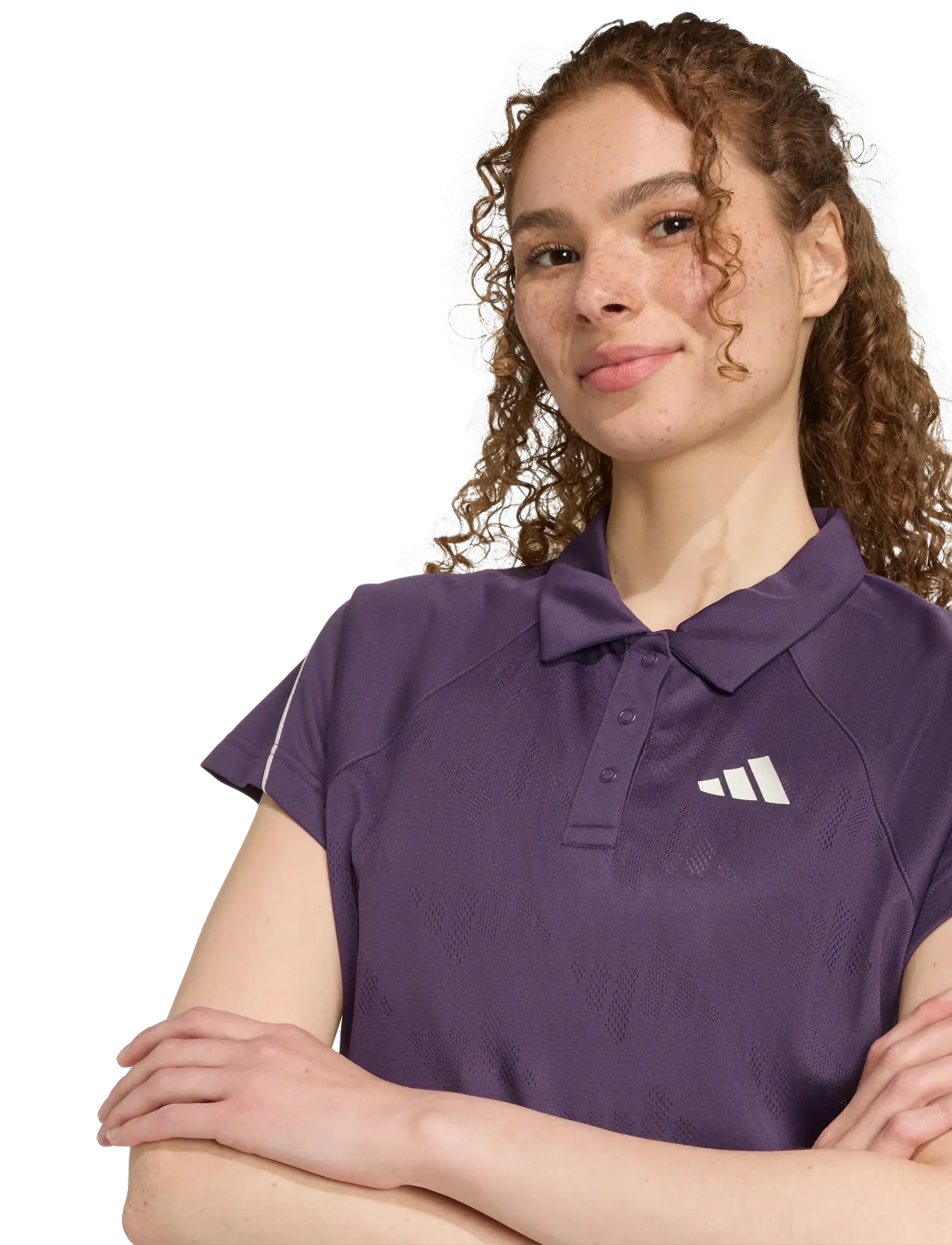 adidas Sportswear - W STA SEAS TOP - oberteile & t-shirts - aurplu/owhite - 3