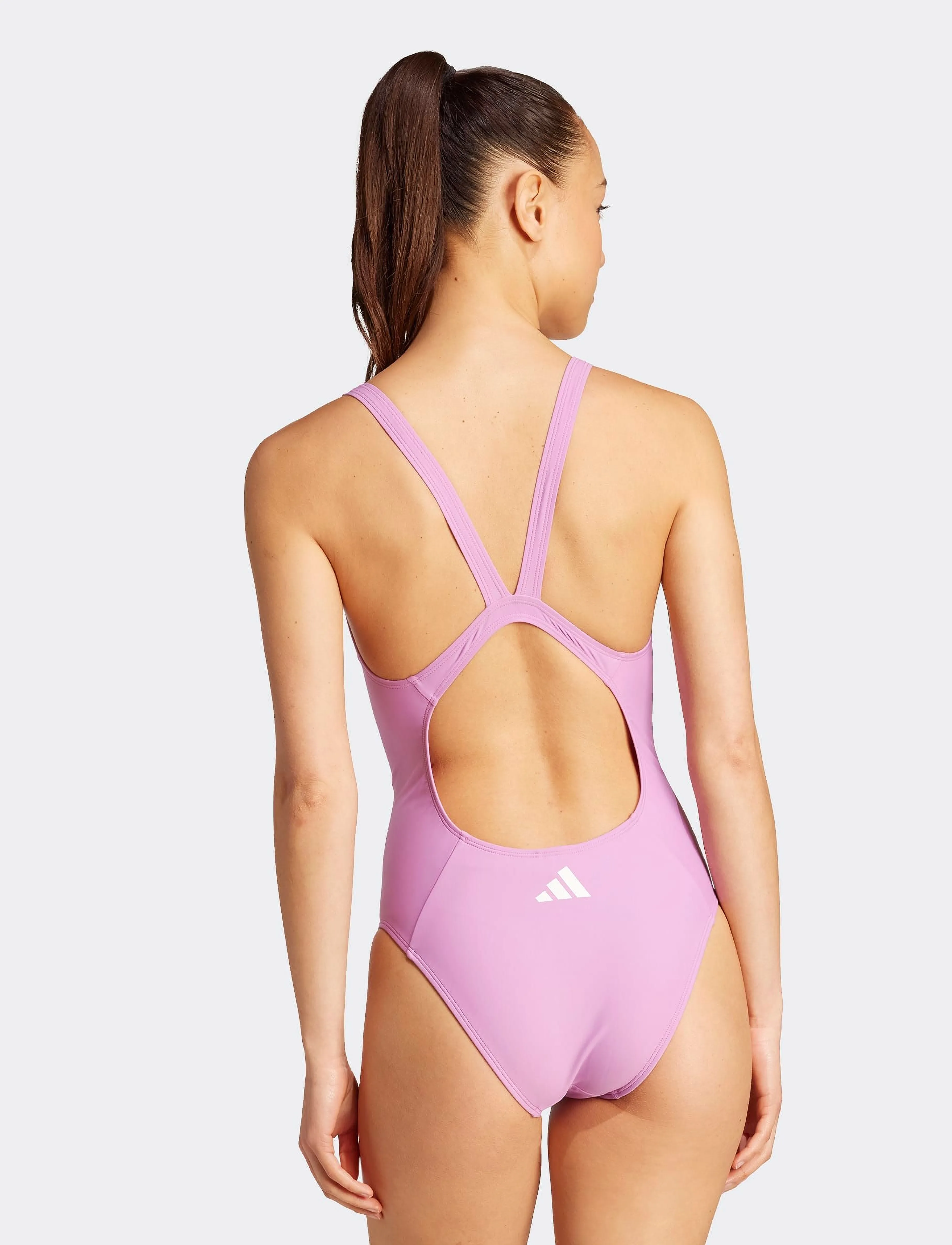 adidas Sportswear - 3S MID SUIT - sport-bademode - prepur/white - 2