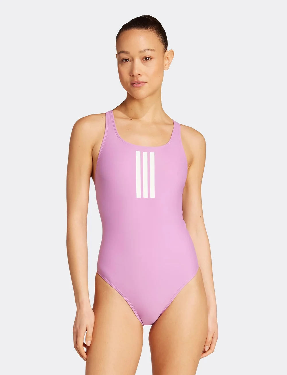 adidas Sportswear - 3S MID SUIT - sportsbadetøj - prepur/white - 4