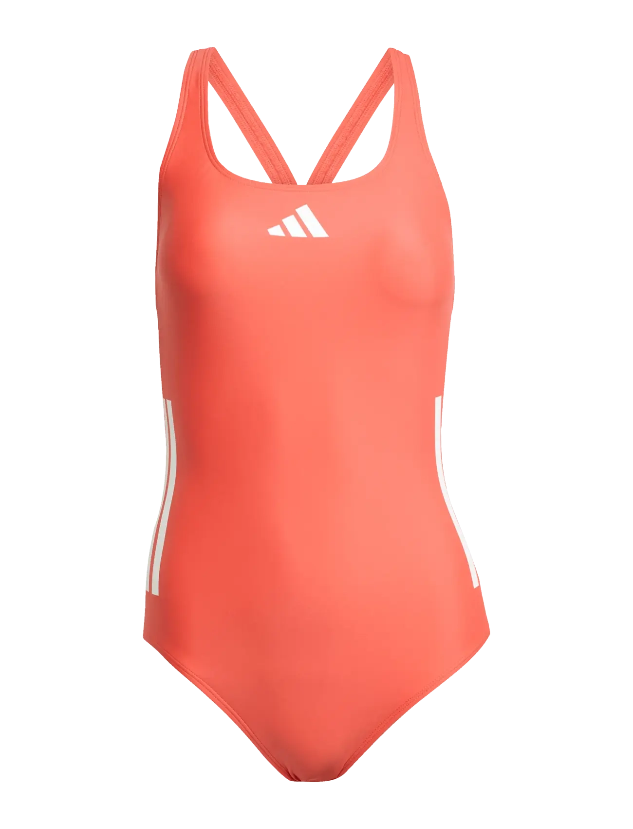 adidas Sportswear 3S BLD SWIMSUIT - Bademode - SELURE/WHITE / orange