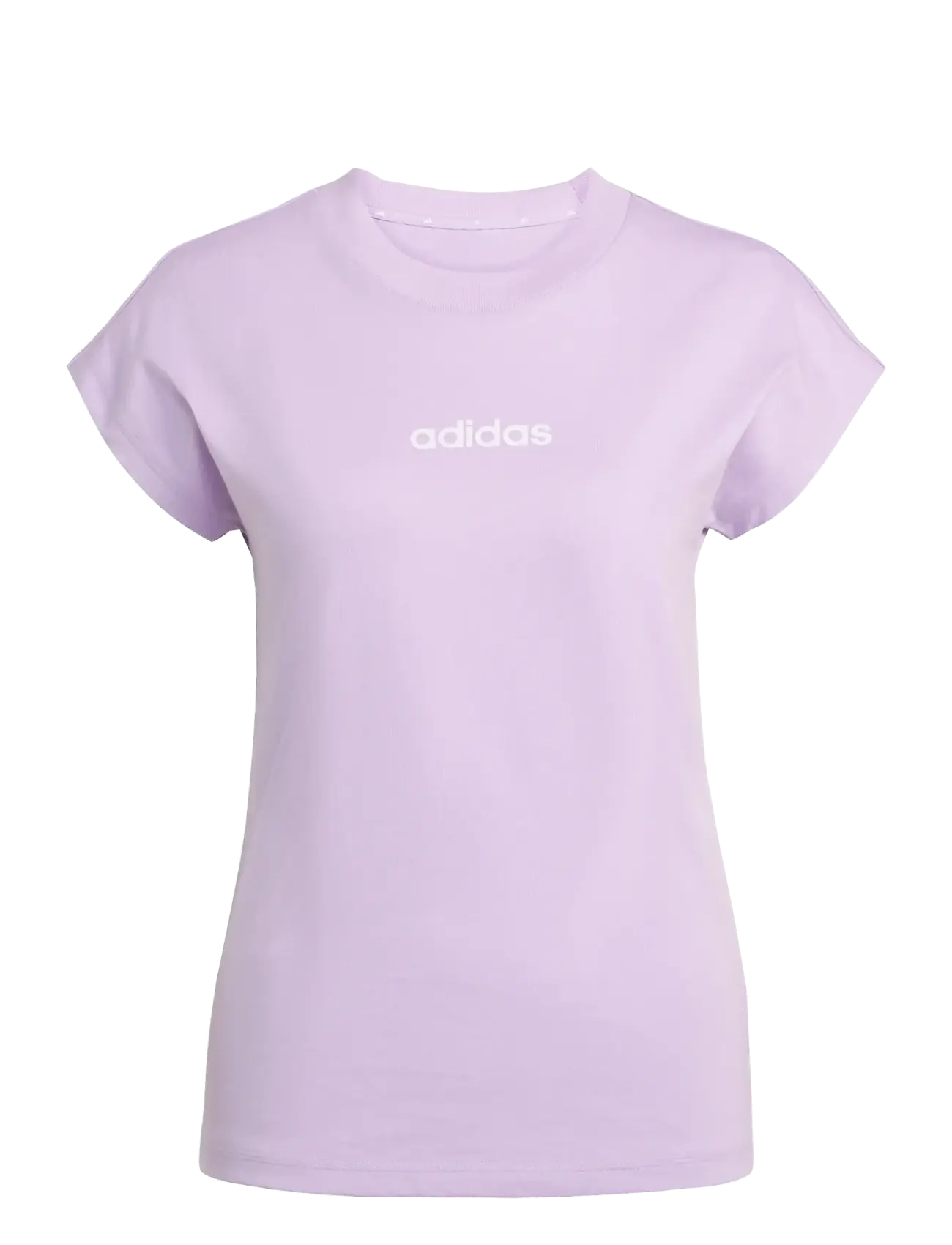 adidas Sportswear W LIN SJ T - adidas - POWPLU/WHITE / purple