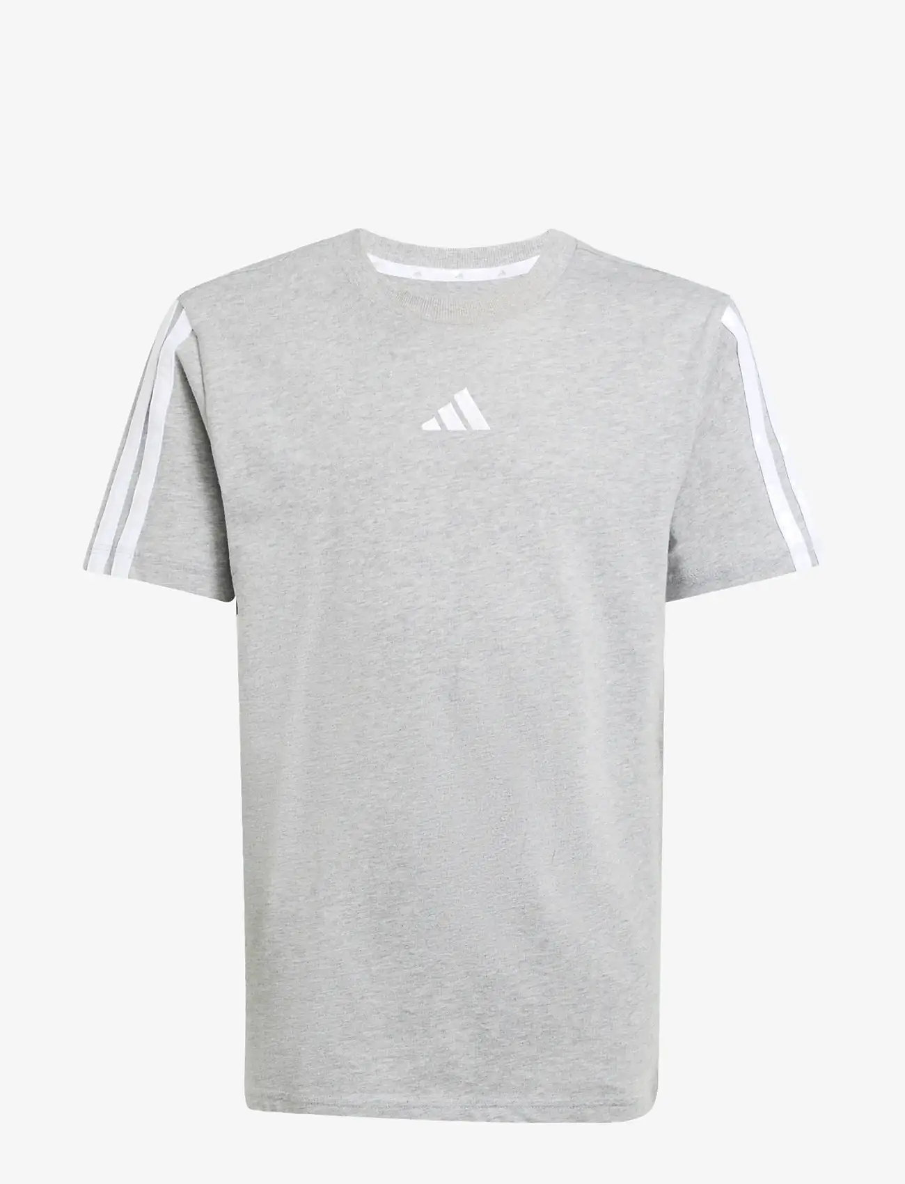 adidas Sportswear - J 3S TEE 160 - kortärmade t-shirts - mgreyh/white - 1