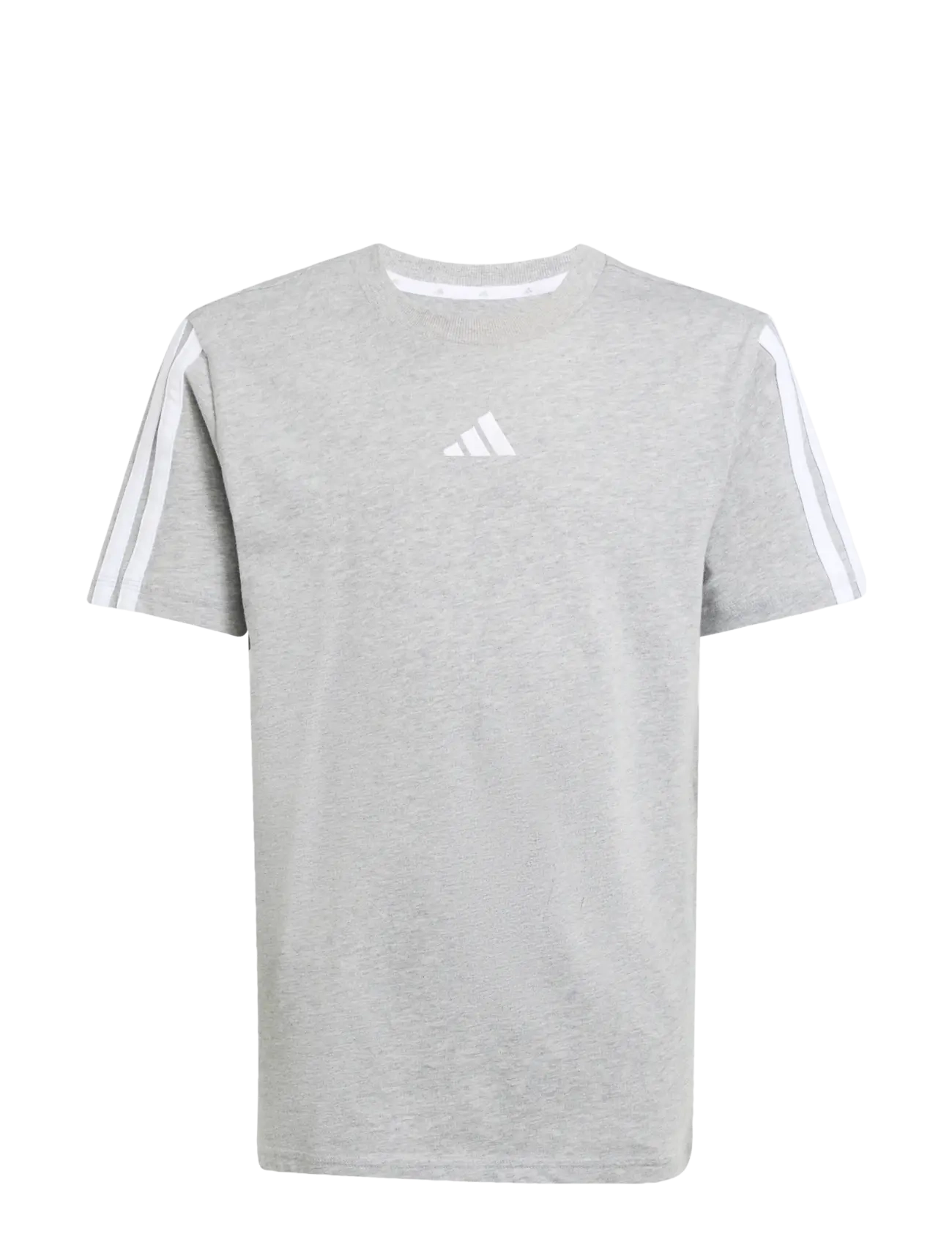 adidas Sportswear J 3S TEE 160 - Riided - MGREYH/WHITE / grey