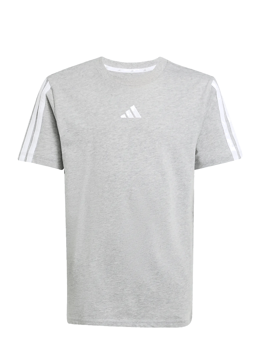 adidas Sportswear - J 3S TEE 160 - sportoberteile - mgreyh/white - 1