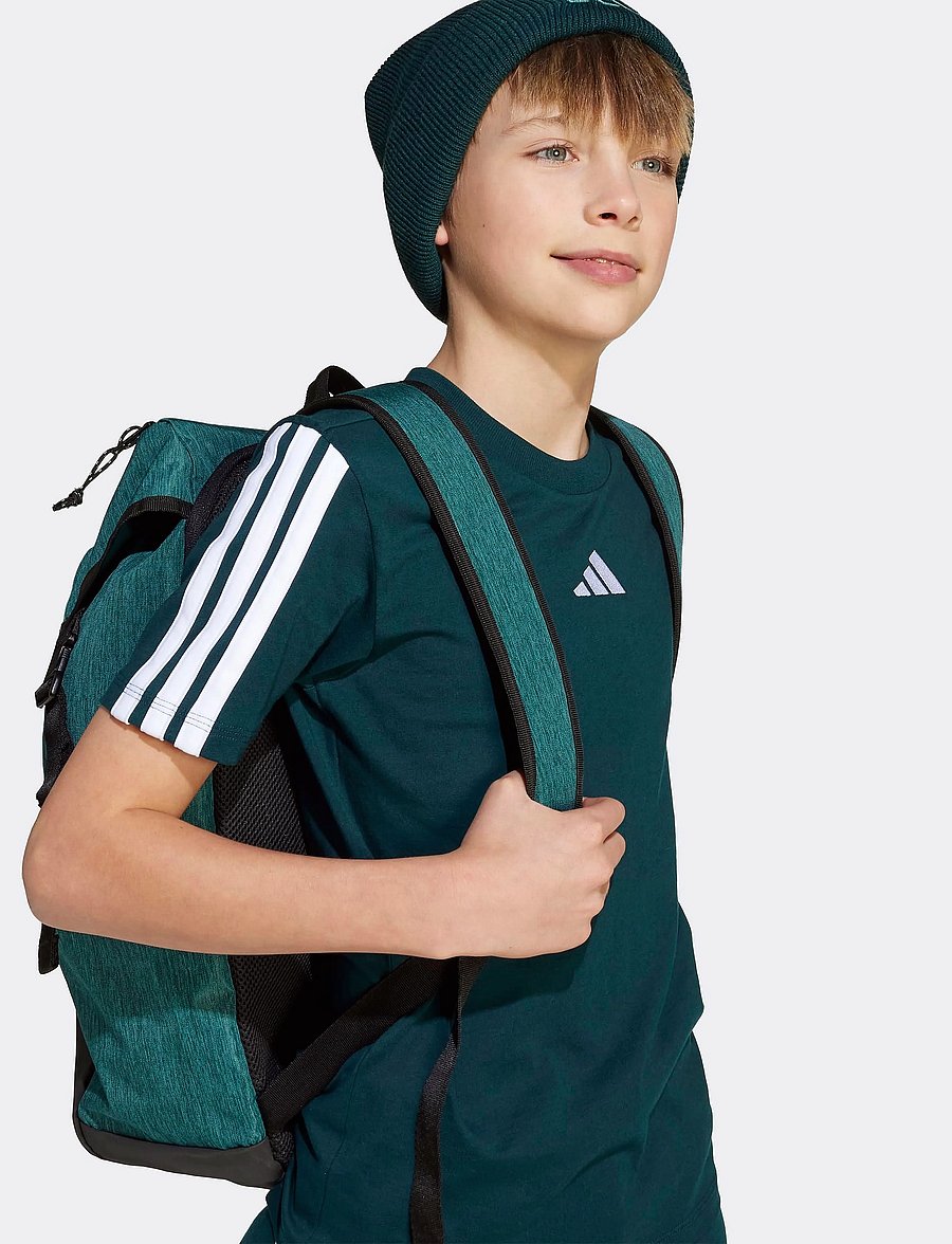 adidas Sportswear - J 3S TEE 160 - sporttoppar - aurivy/white - 3
