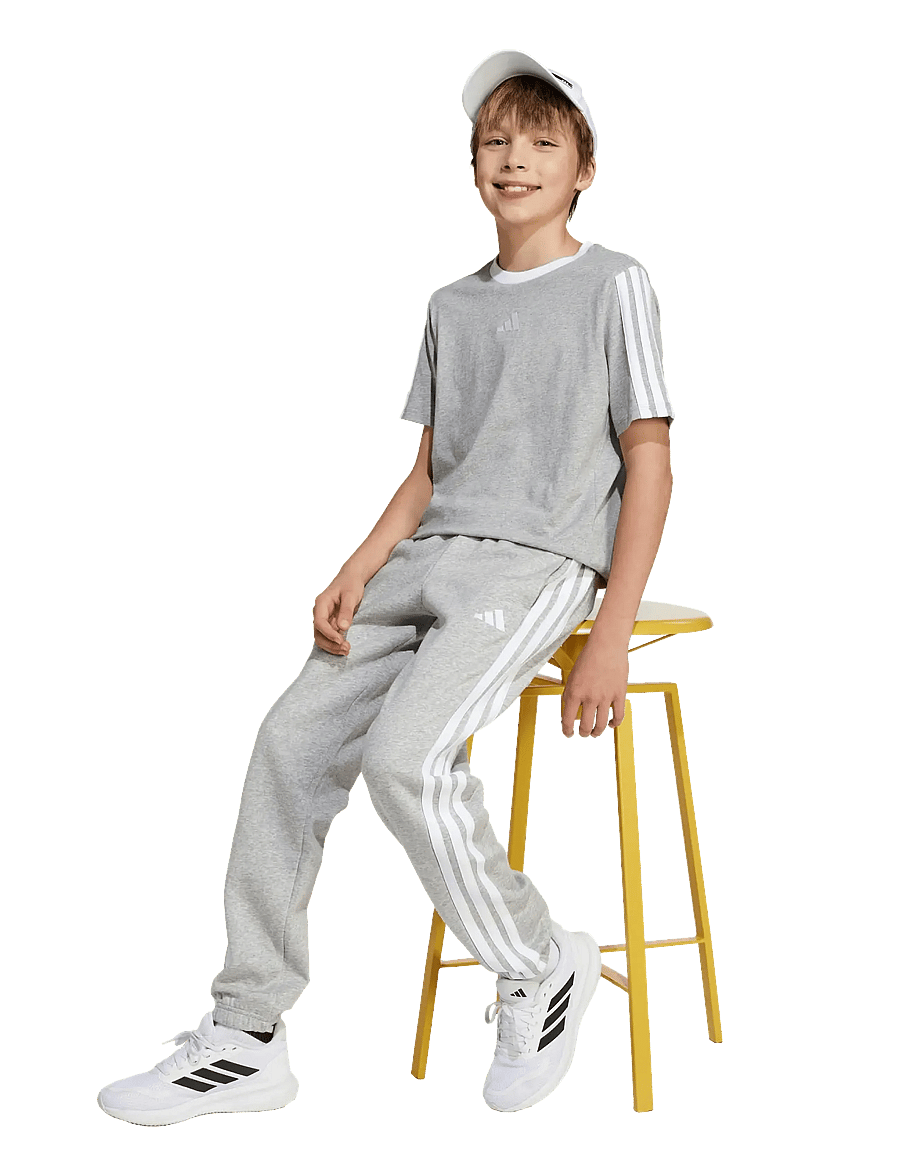 adidas Sportswear - J 3S FL PT 280 - pantalon de entraînement - mgreyh/white - 0