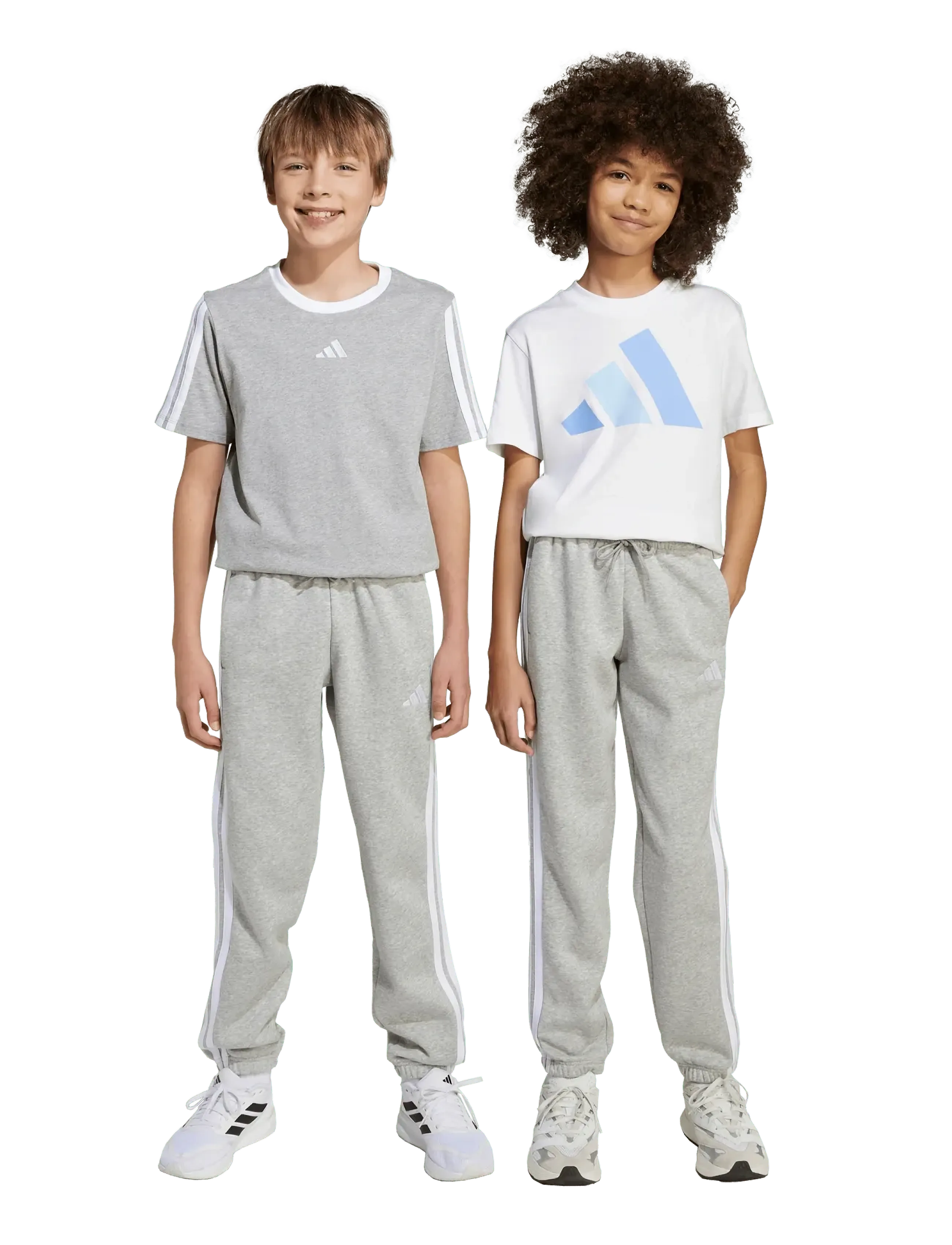 adidas Sportswear - J 3S FL PT 280 - trainingshosen - mgreyh/white - 2