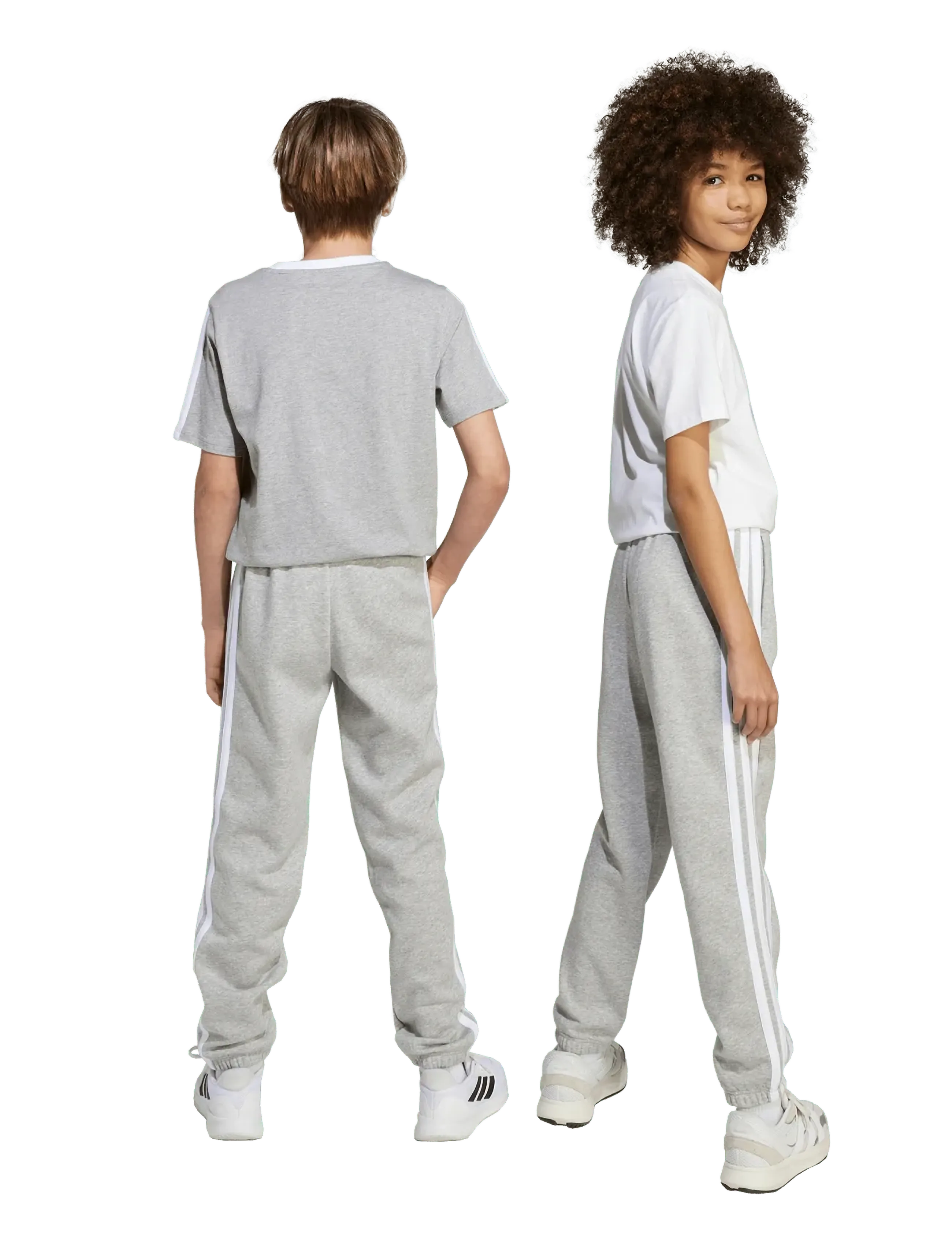 adidas Sportswear - J 3S FL PT 280 - trainingshosen - mgreyh/white - 3