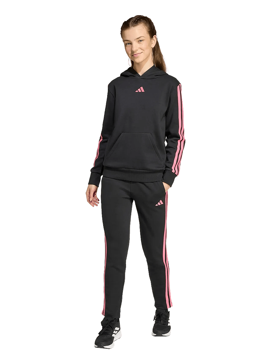 adidas Sportswear - JG 3S FT PT 280 - sweatpants - black/pnkfus - 0