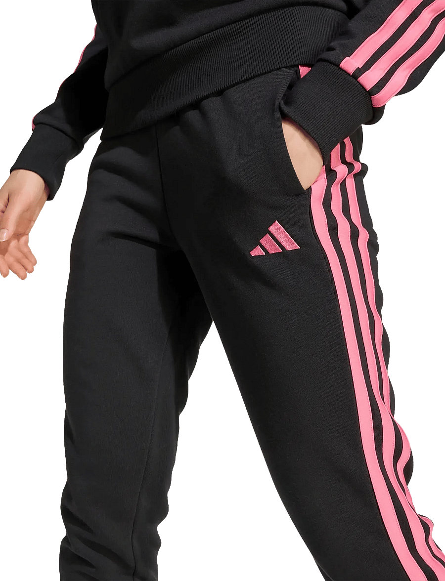adidas Sportswear - JG 3S FT PT 280 - sweatpants - black/pnkfus - 4
