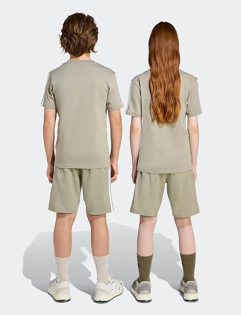 adidas Sportswear - J 3S WV SH - sport-shorts - silpeb/white - 4