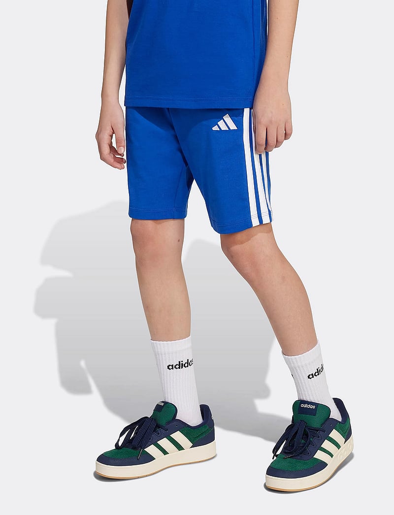 adidas Sportswear - J 3S KN SH 210 - sweatshorts - royblu/white - 0