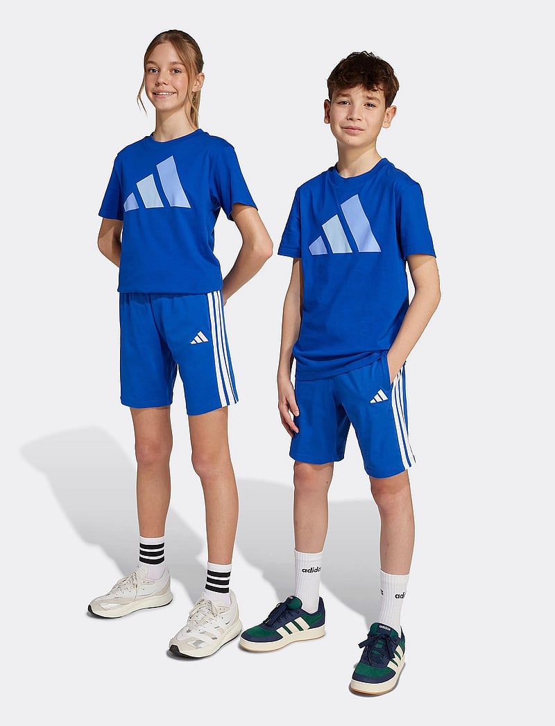 adidas Sportswear - J 3S KN SH 210 - sweatshorts - royblu/white - 5