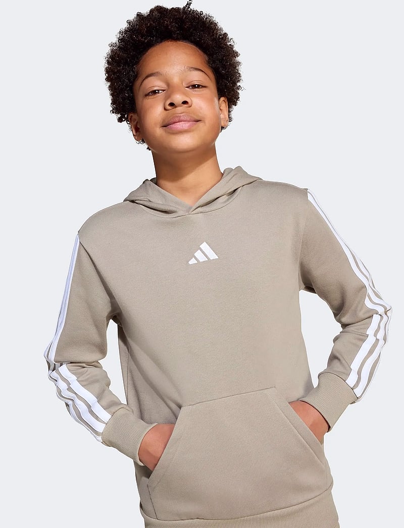 adidas Sportswear - J 3S FL HD 225 - huvtröjor - silpeb/white - 2