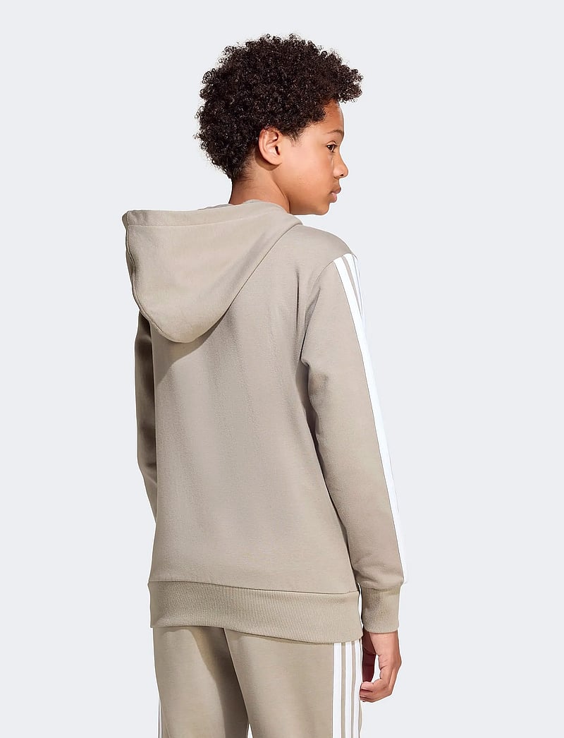 adidas Sportswear - J 3S FL HD 225 - huvtröjor - silpeb/white - 4