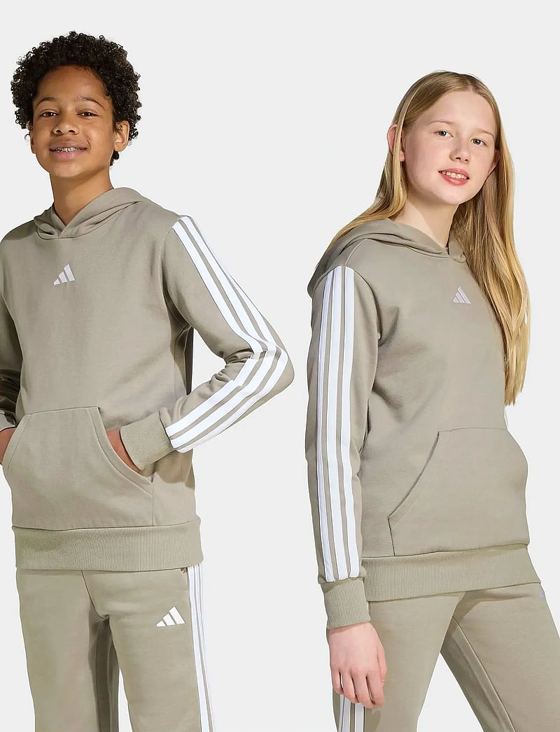 adidas Sportswear - J 3S FL HD 225 - huvtröjor - silpeb/white - 5