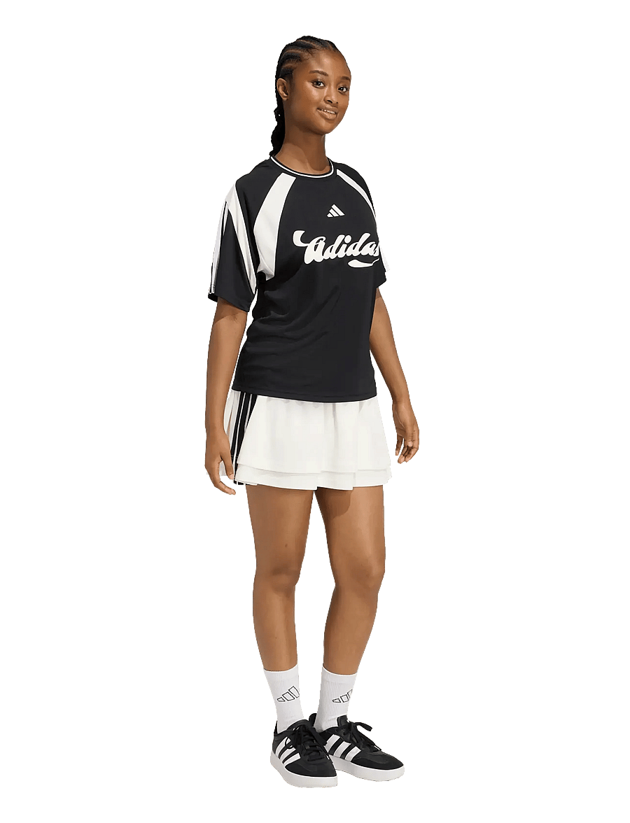 adidas Sportswear - W HER TEE - alussärgid ja t-särgid - black/owhite/white - 3