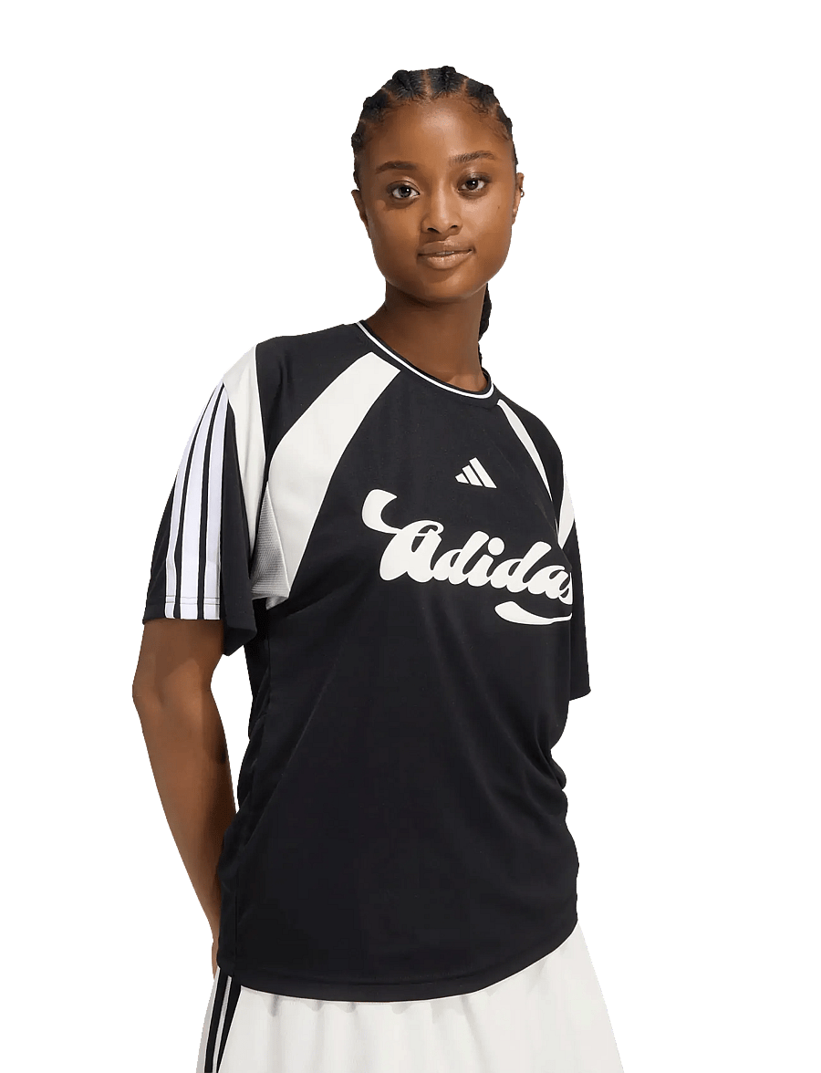 adidas Sportswear - W HER TEE - alussärgid ja t-särgid - black/owhite/white - 4