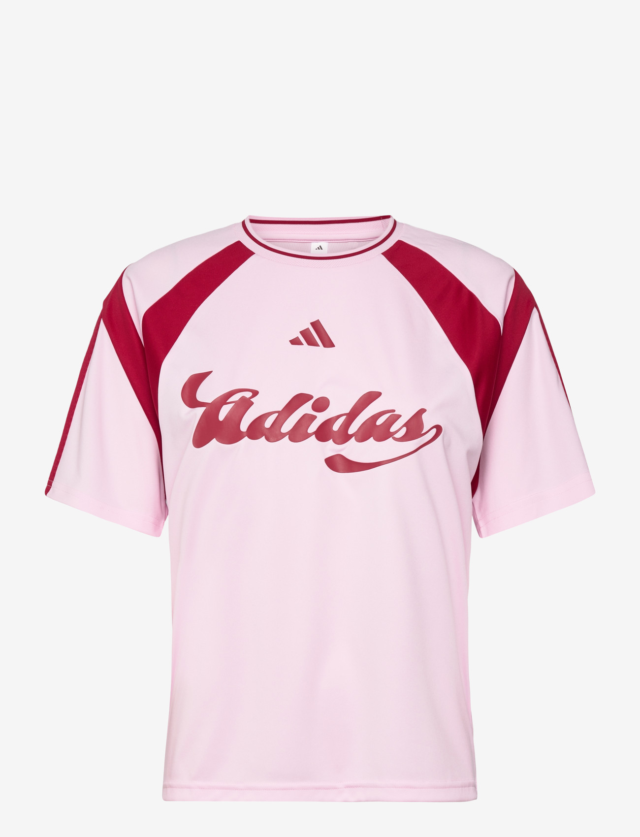 adidas Sportswear - W HER TEE - t-shirts - clpink/actmar - 0