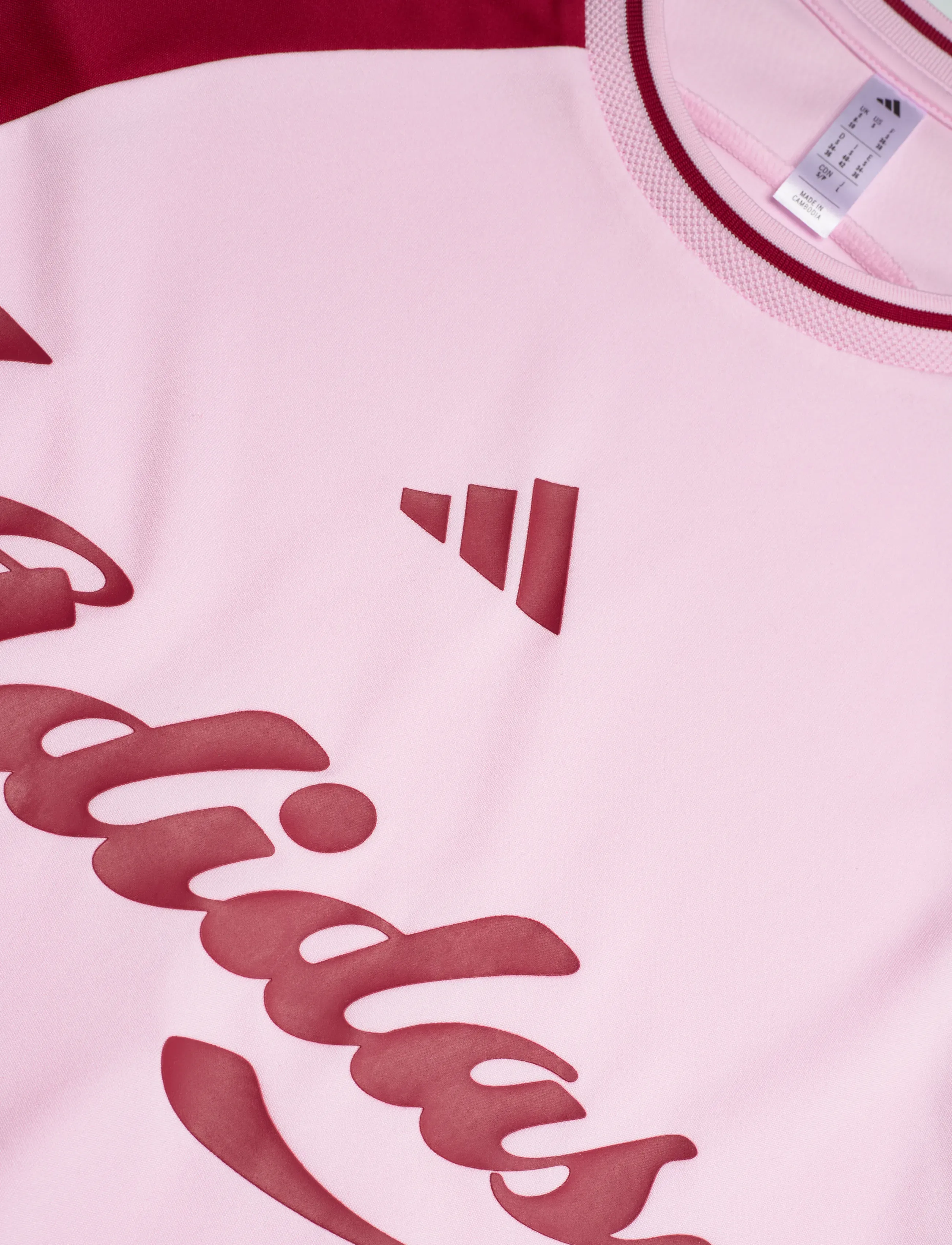 adidas Sportswear - W HER TEE - t-shirts - clpink/actmar - 2