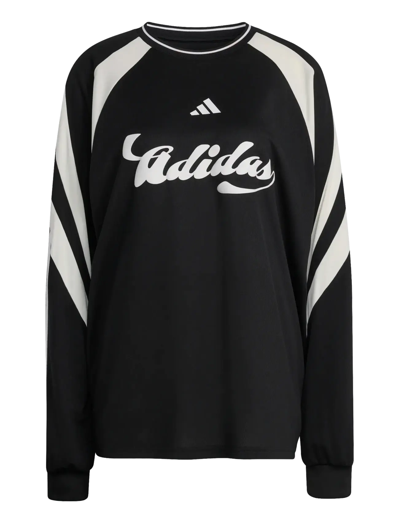 adidas Sportswear W HER LS - Riided - BLACK/OWHITE / black