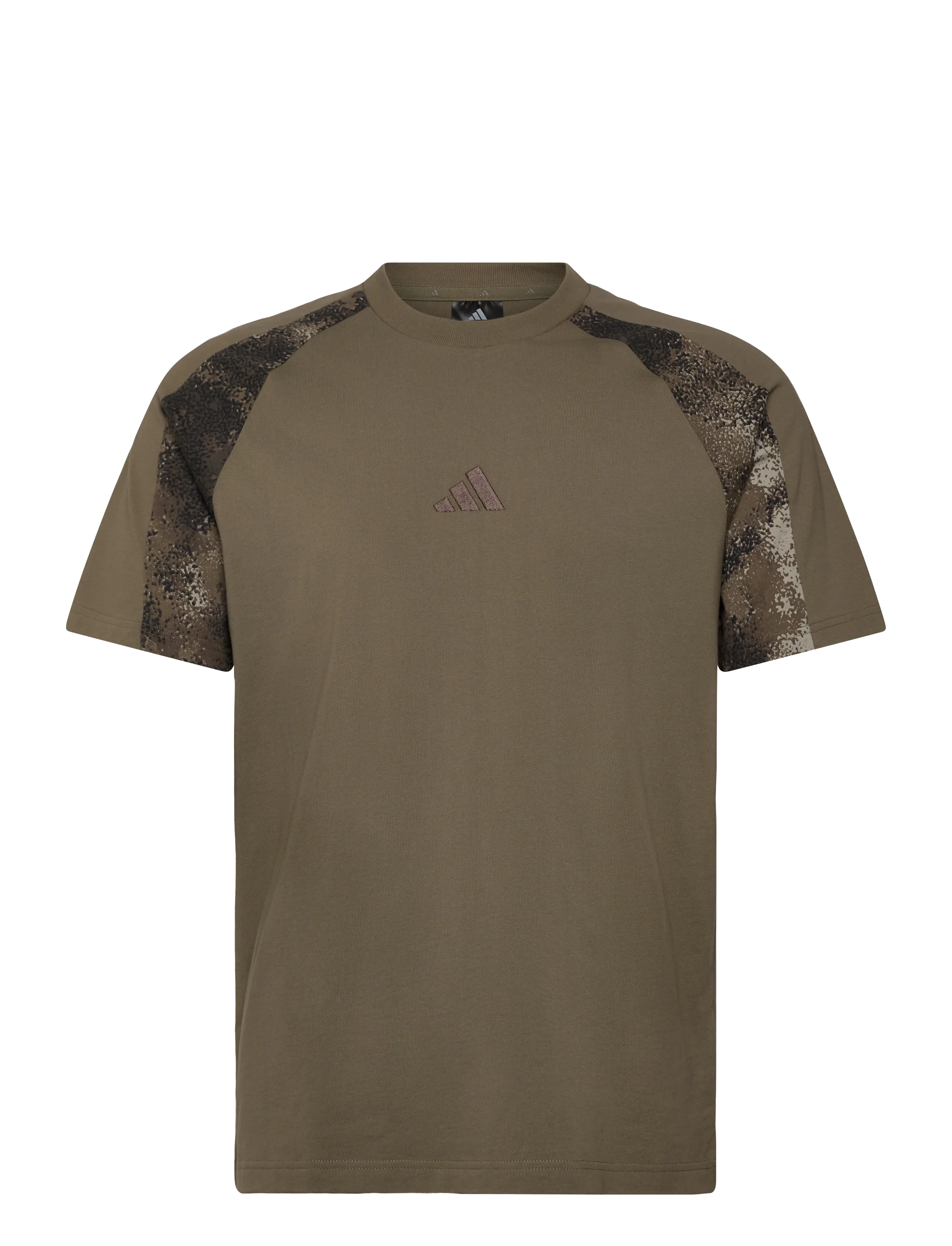 adidas Sportswear M CAMO PRINT TE - Deals - OLISTR/MULTCO / khaki/green