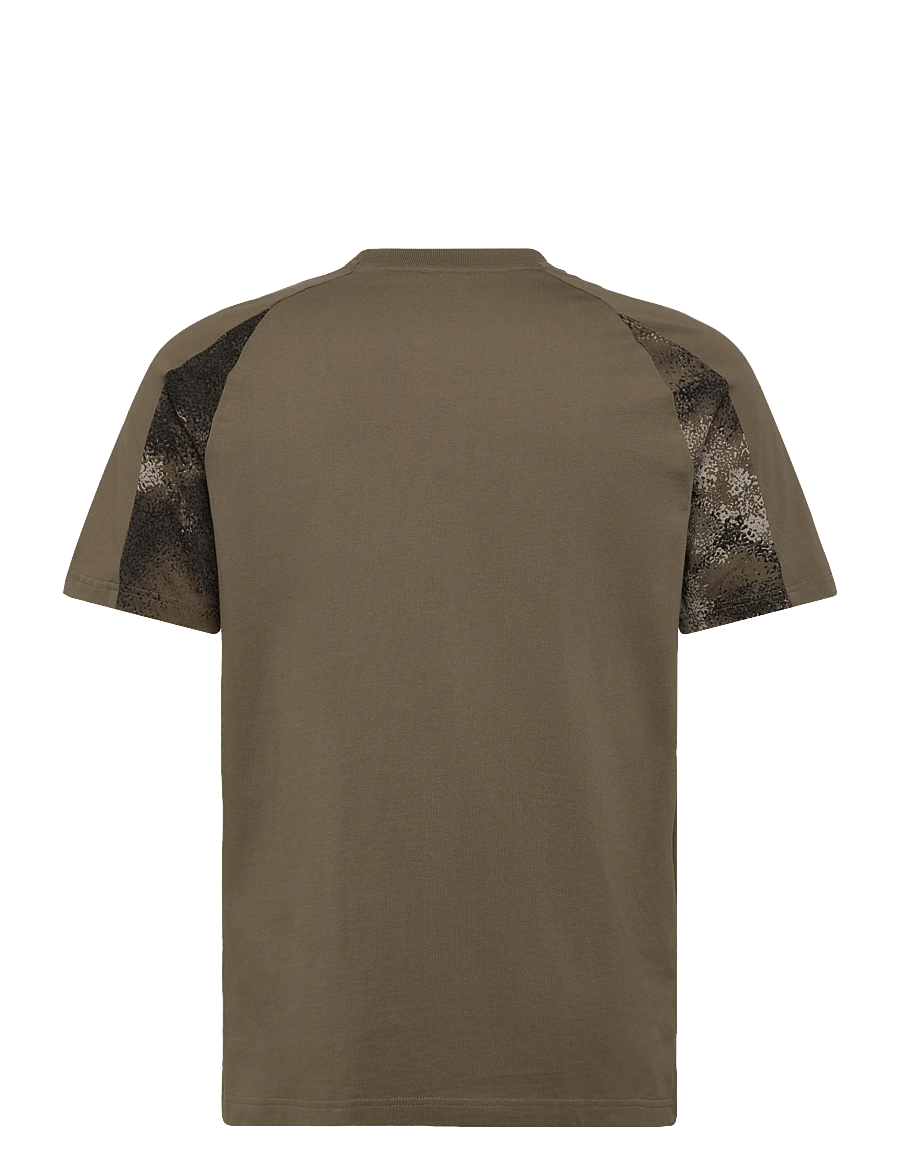 adidas Sportswear - M CAMO PRINT TE - t-shirts - olistr/multco - 1