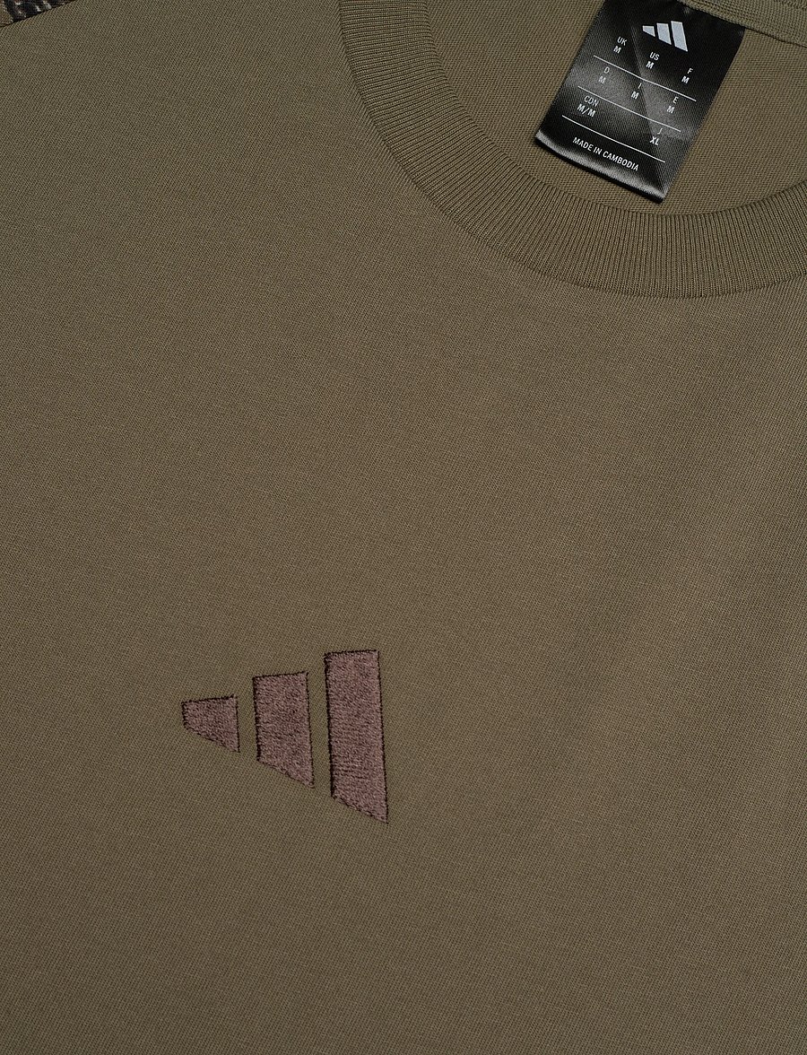 adidas Sportswear - M CAMO PRINT TE - t-shirts - olistr/multco - 2