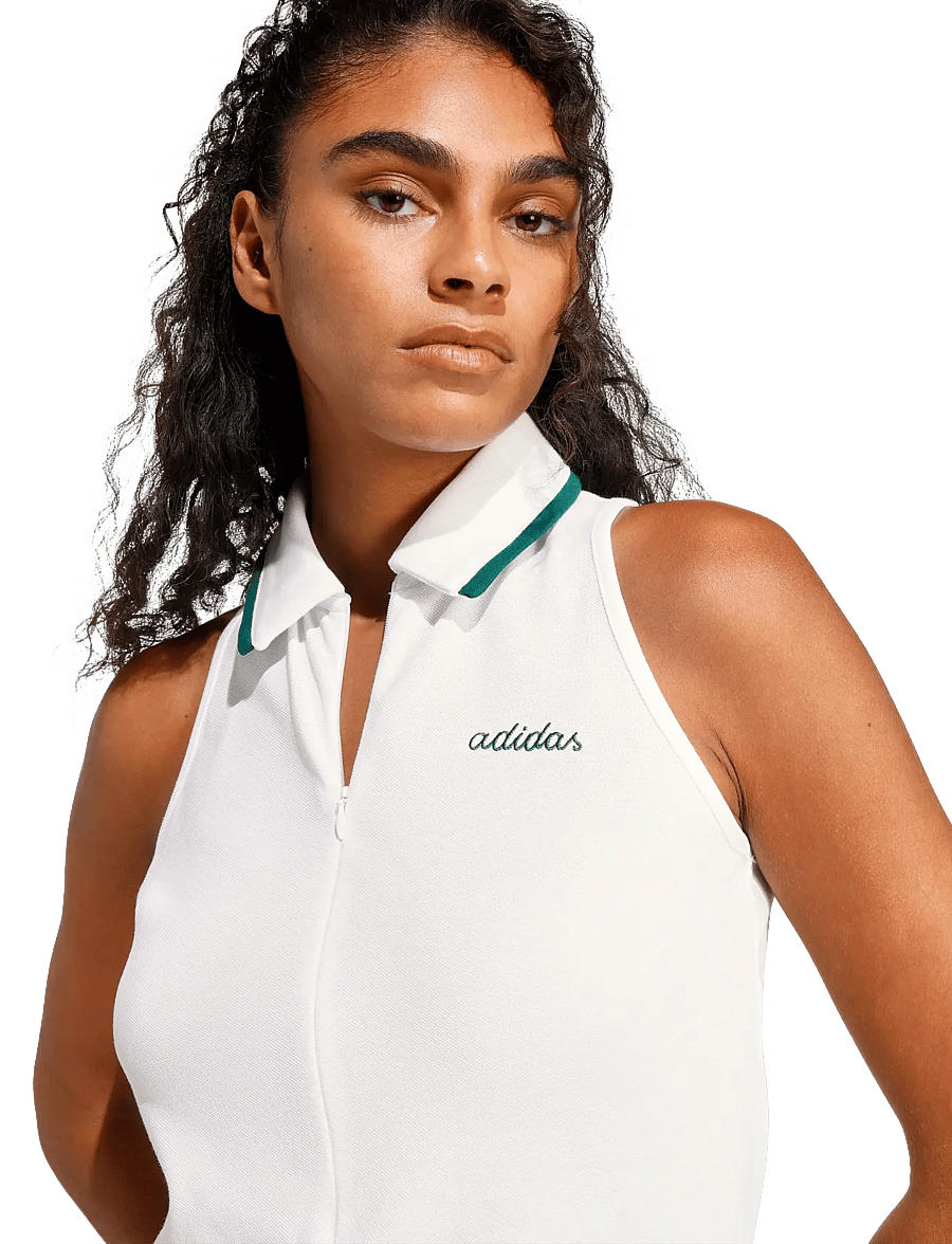 adidas Sportswear - W CP DRE - kjoler & nederdele - white/cgreen - 4