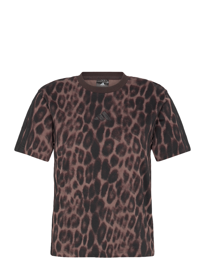 adidas Sportswear - W AOP 3S T - t-shirts - multco/earstr - 0